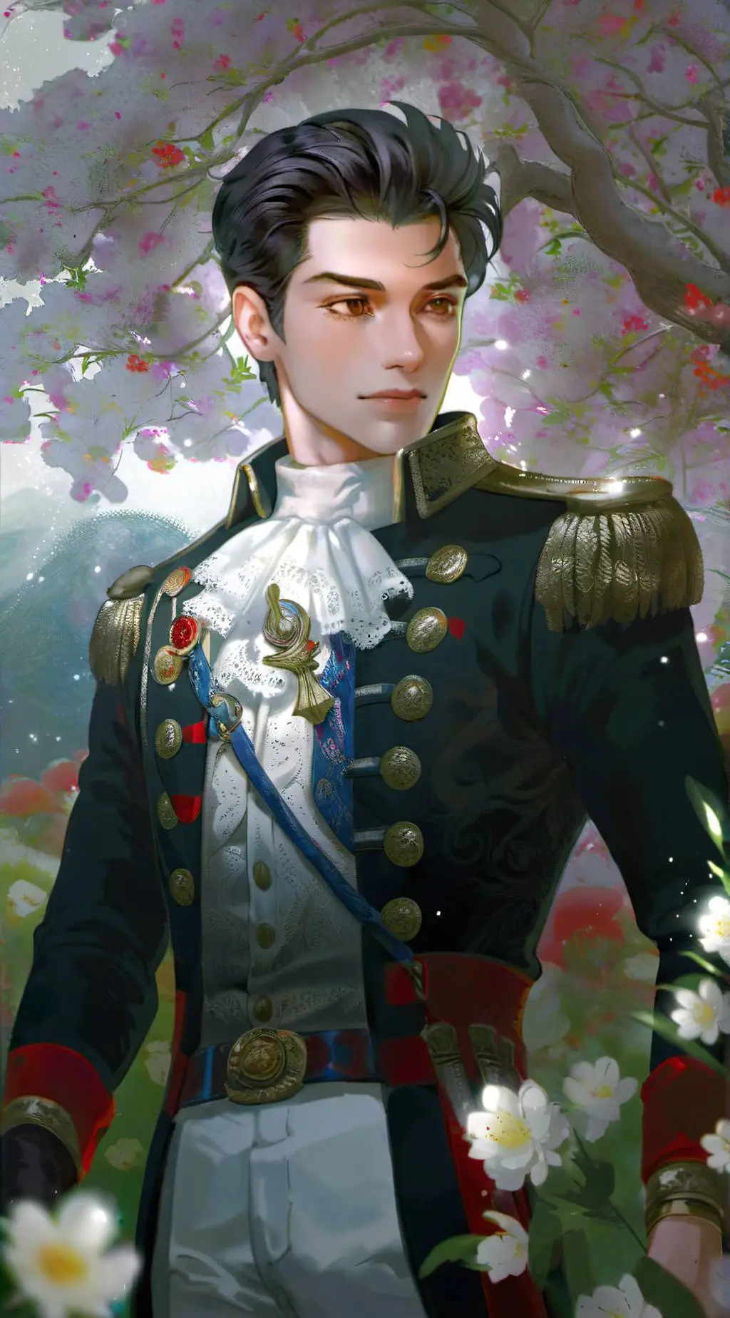 ai character: Aaron background