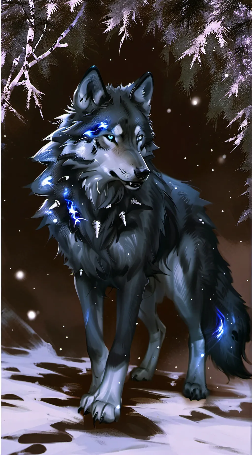 ai character: Galaxy pack background
