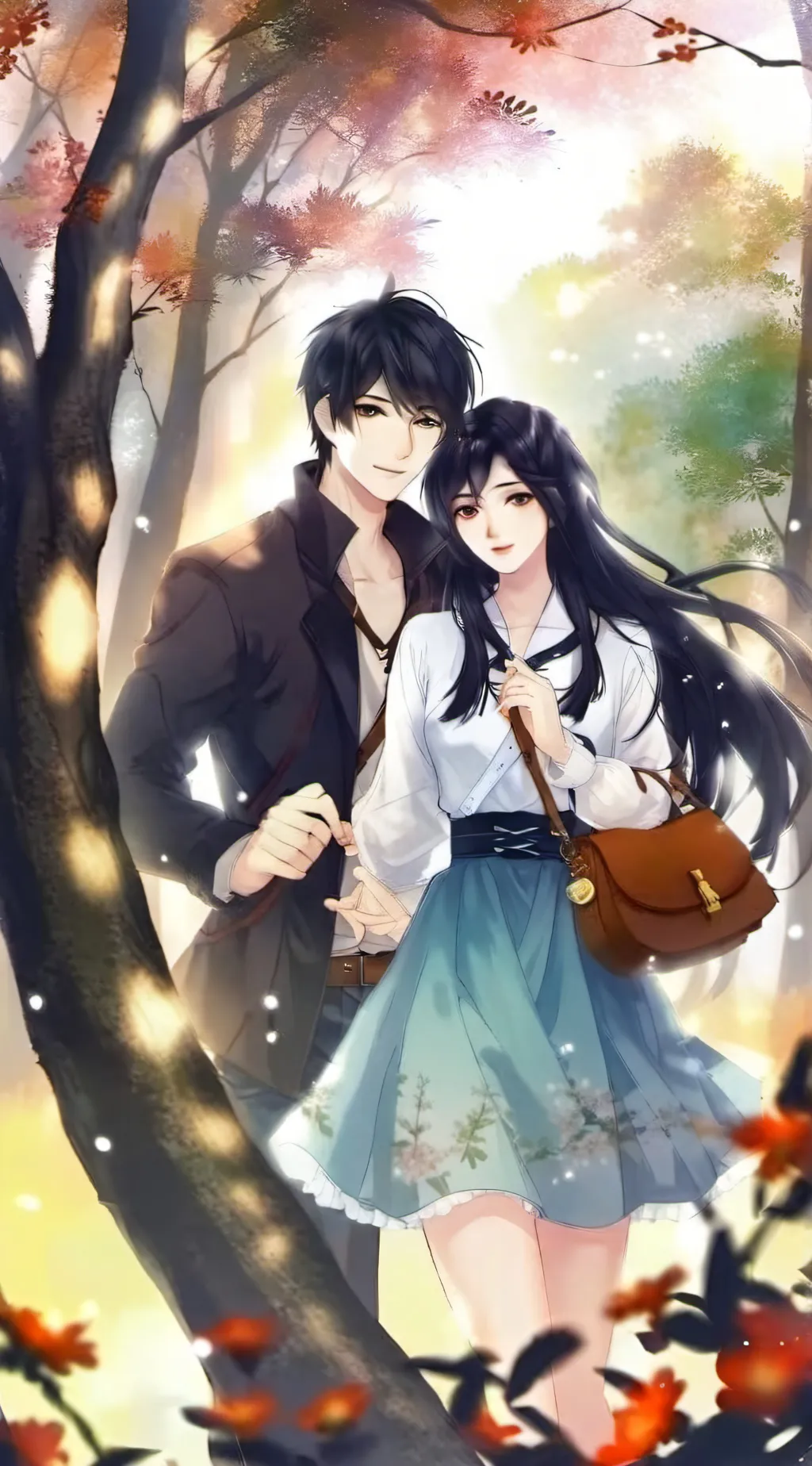 ai character: Arona and Xavier background