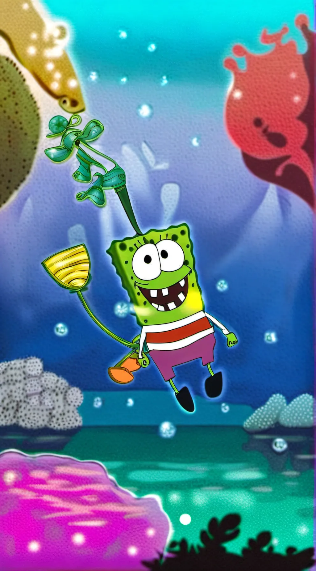 ai character: Krusty krab Part 2 background