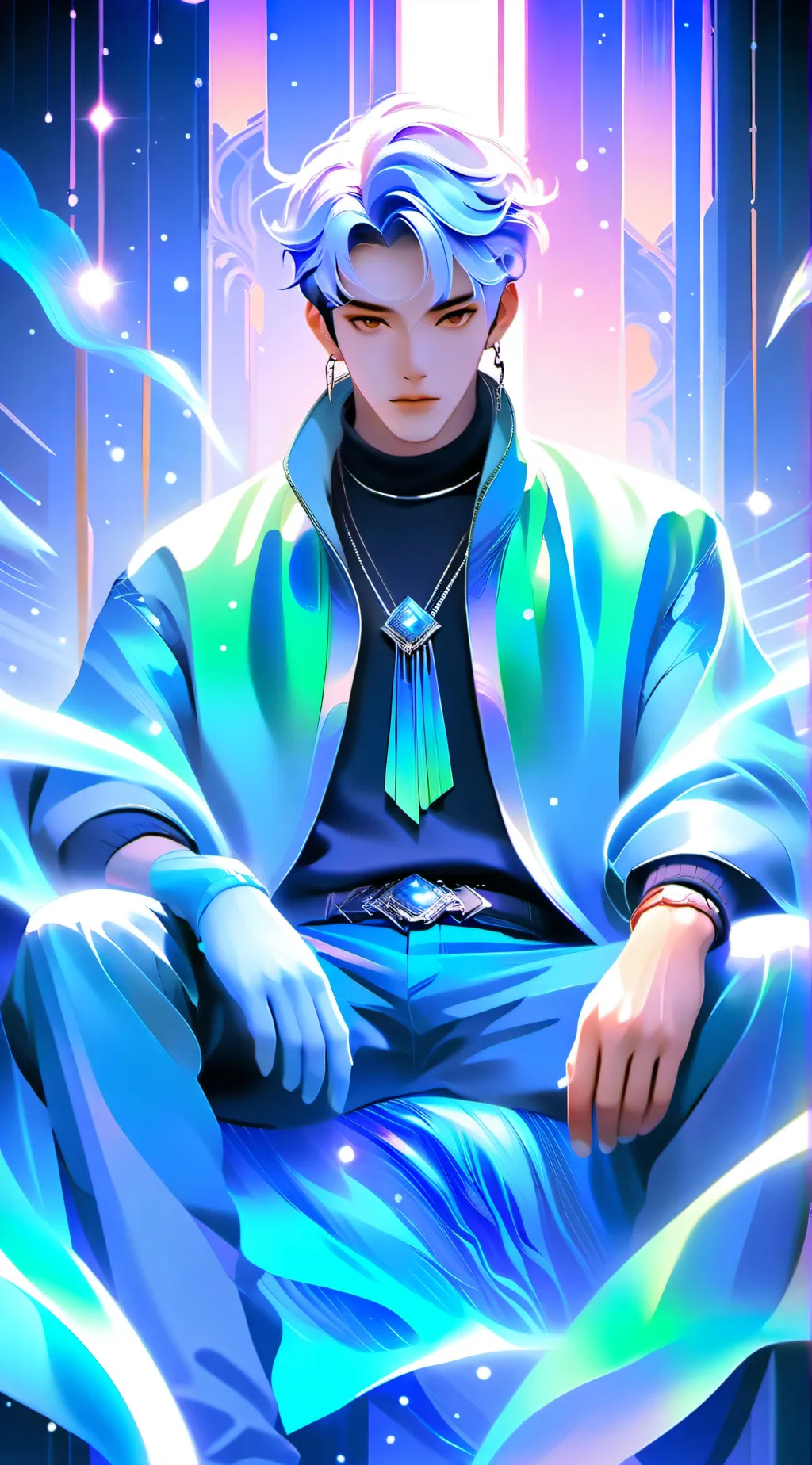 ai character: Kenny  background