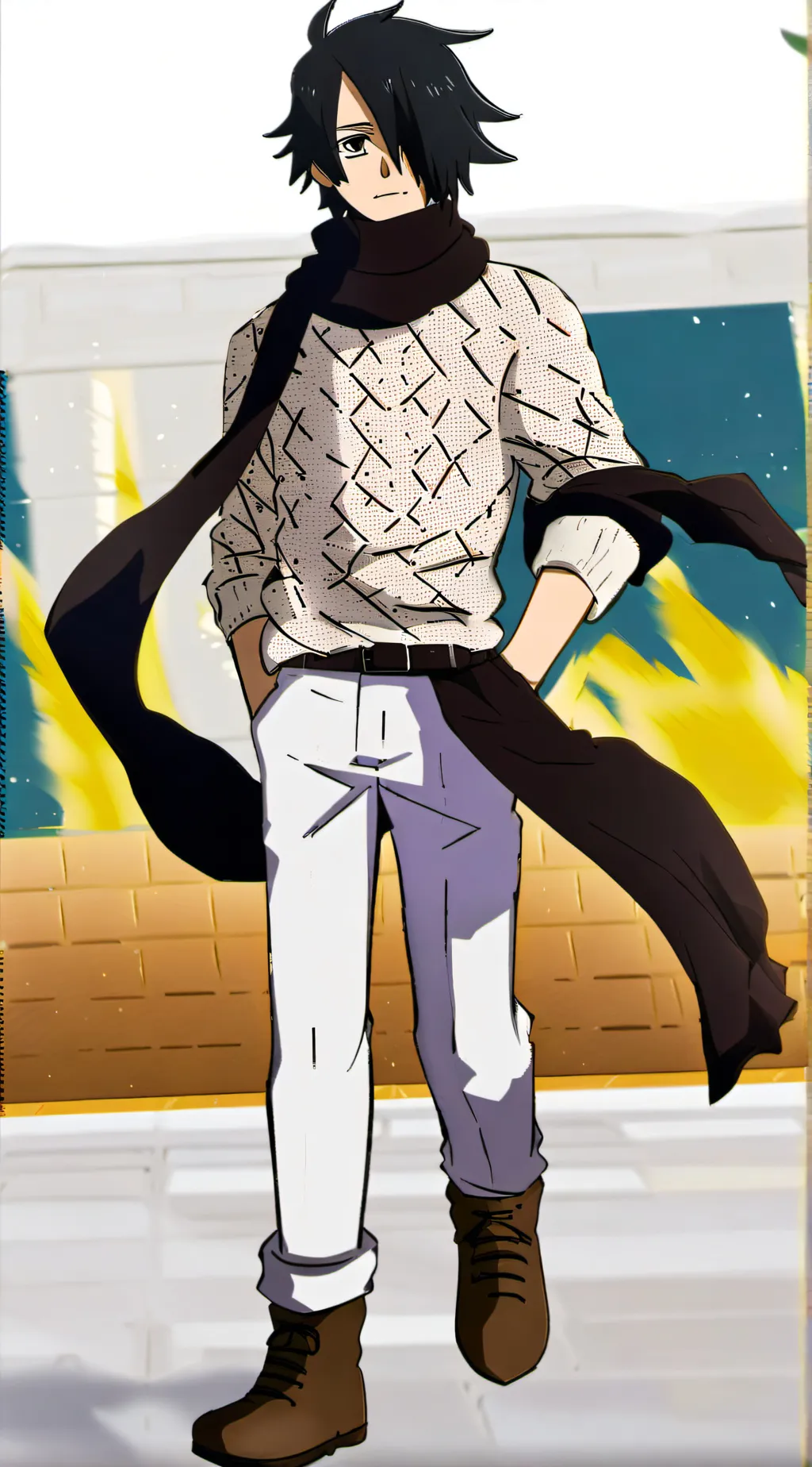 ai character: ray background
