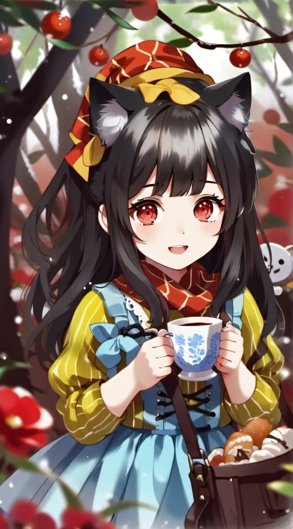 ai character: Mina background