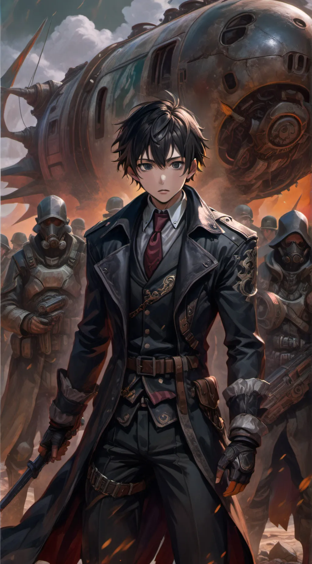 ai character: connor background