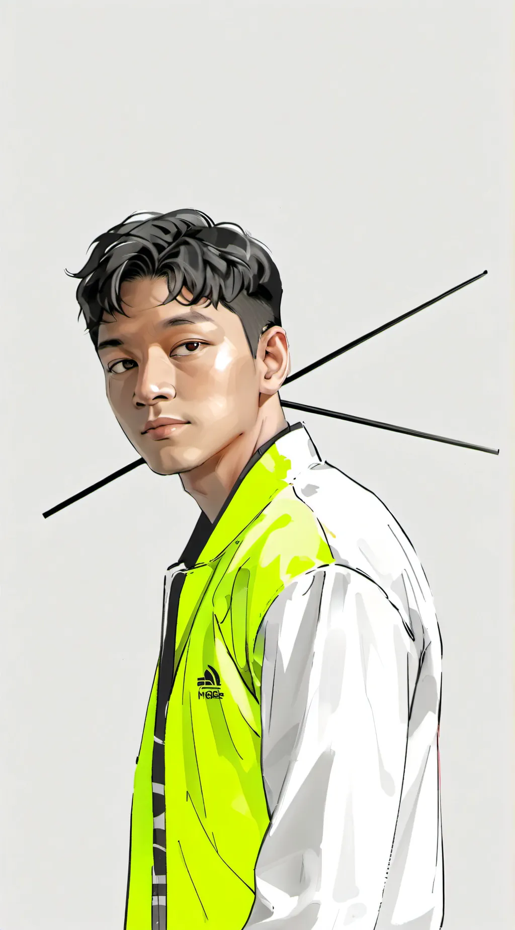 ai character: Football Kahn background