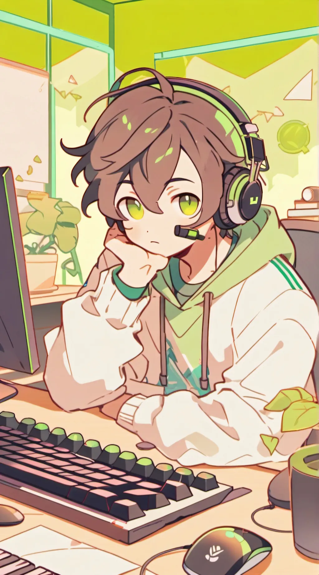 ai character: Zack background