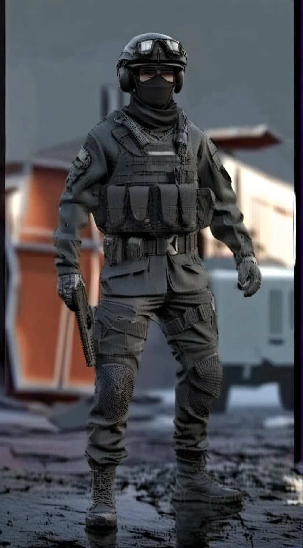 ai character: Keegan  background