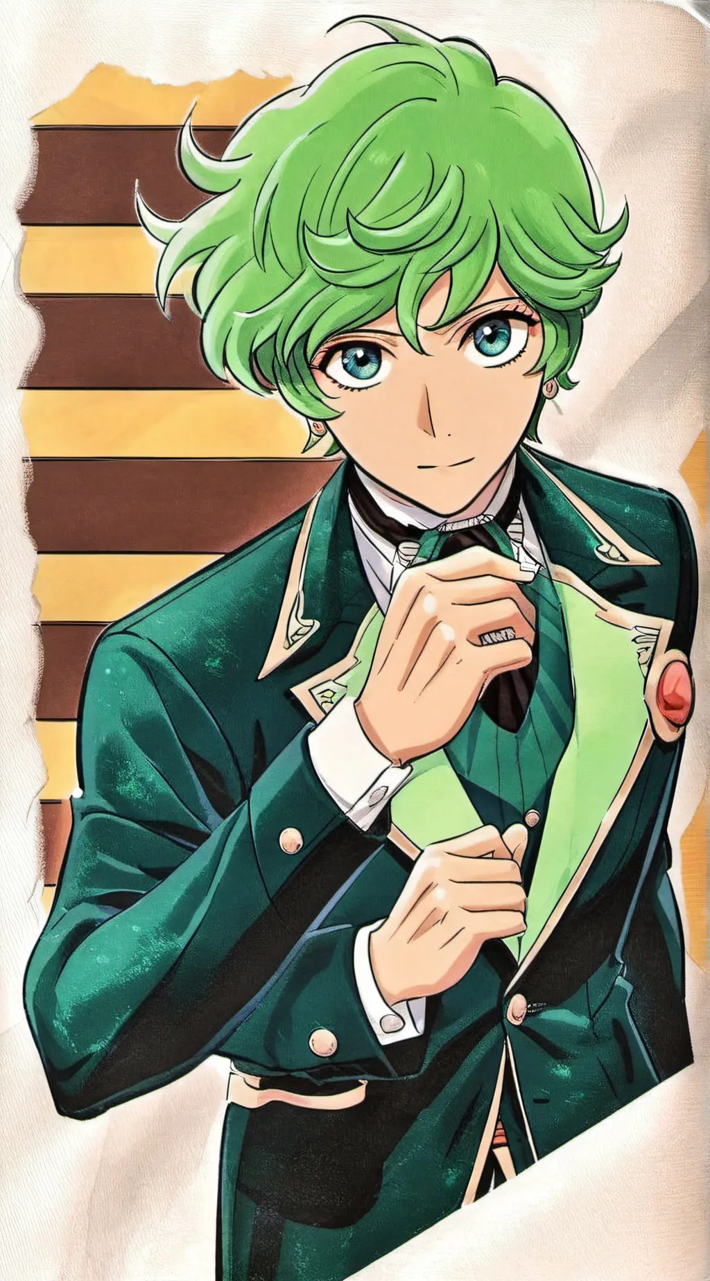 ai character: Beastboy background