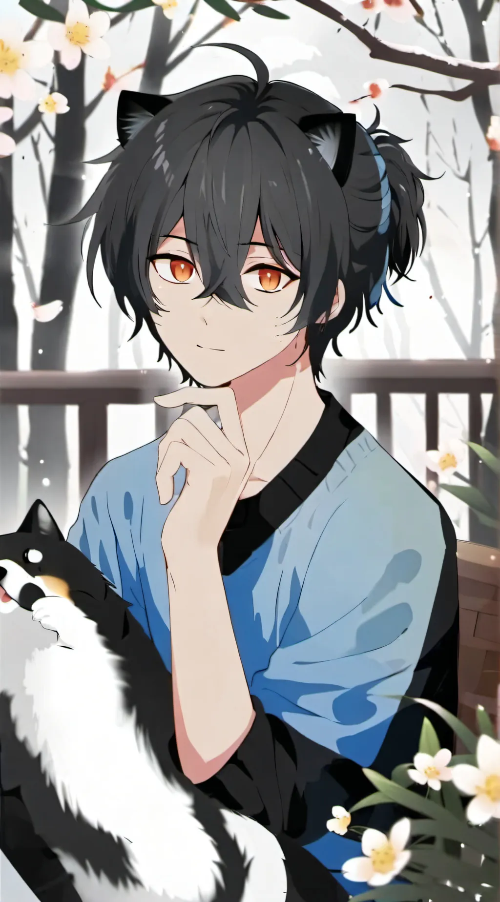 ai character: Jacob  background