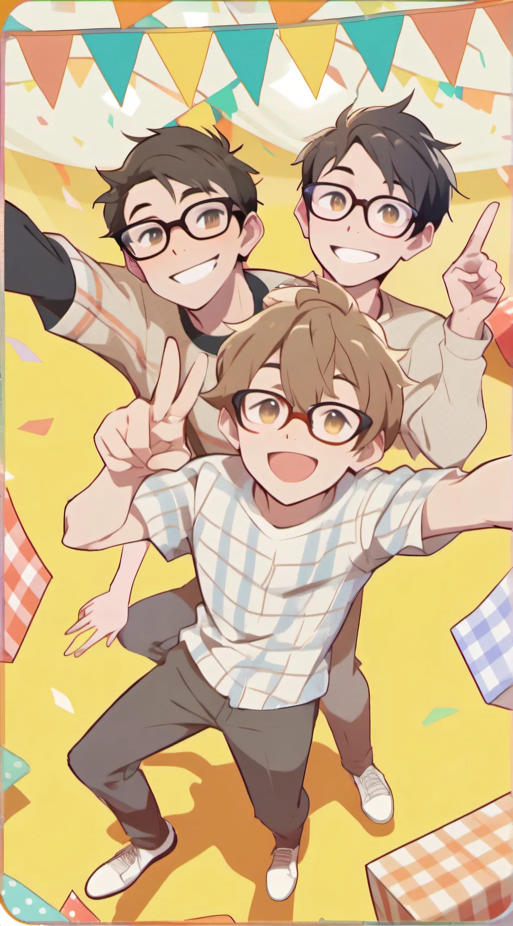 ai character: Kai,Max,Aiden  background
