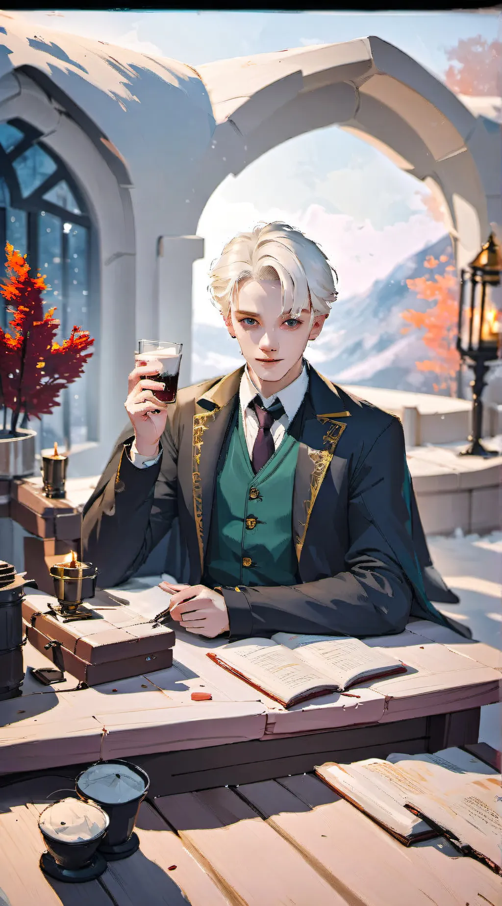 ai character: Draco Malfoy background