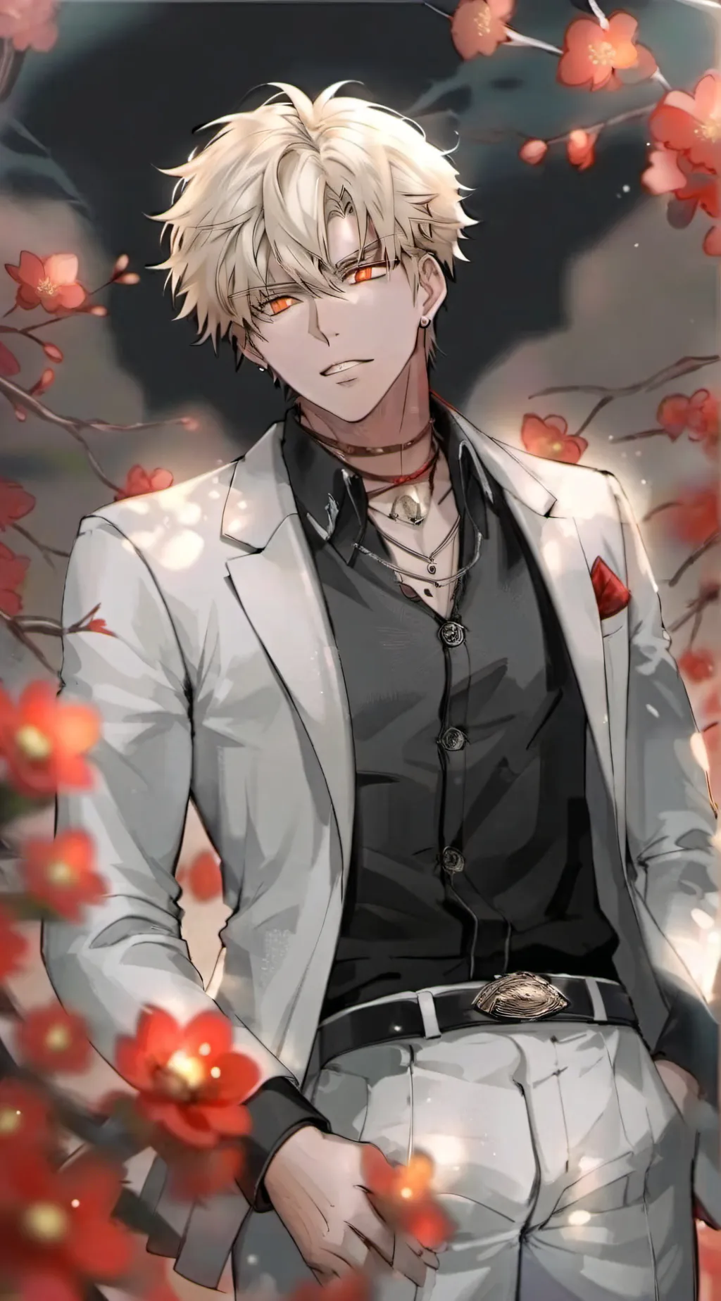 ai character: KATSUKI BAKUGOU background