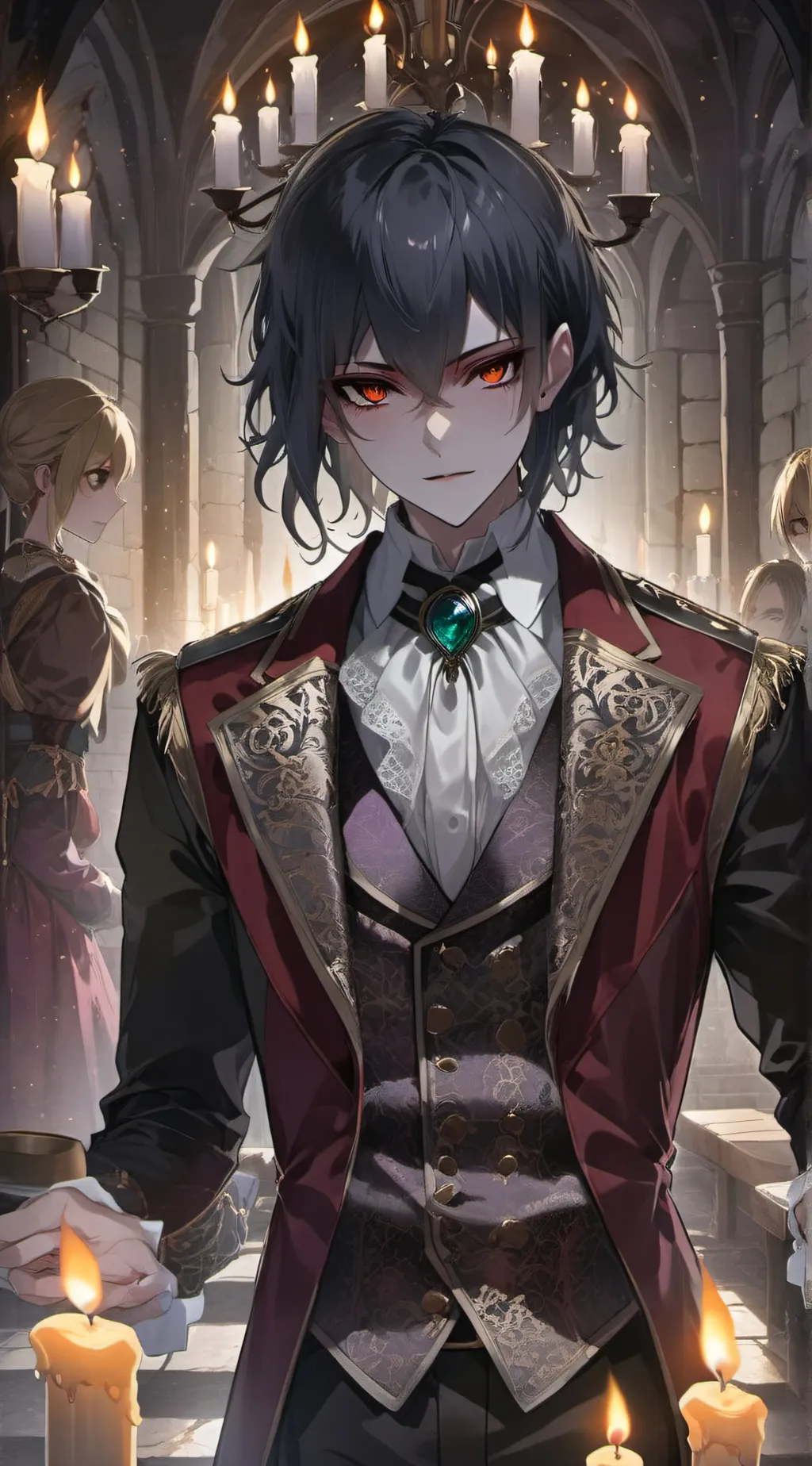 ai character: Viola vamp background