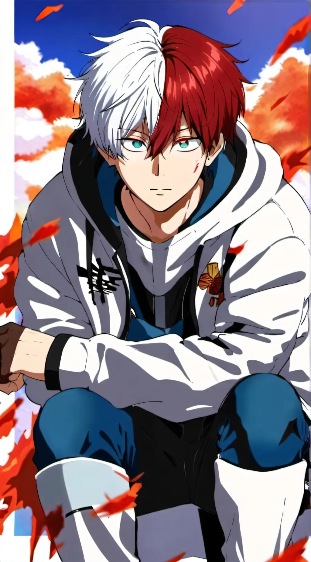 ai character: Todoroki background