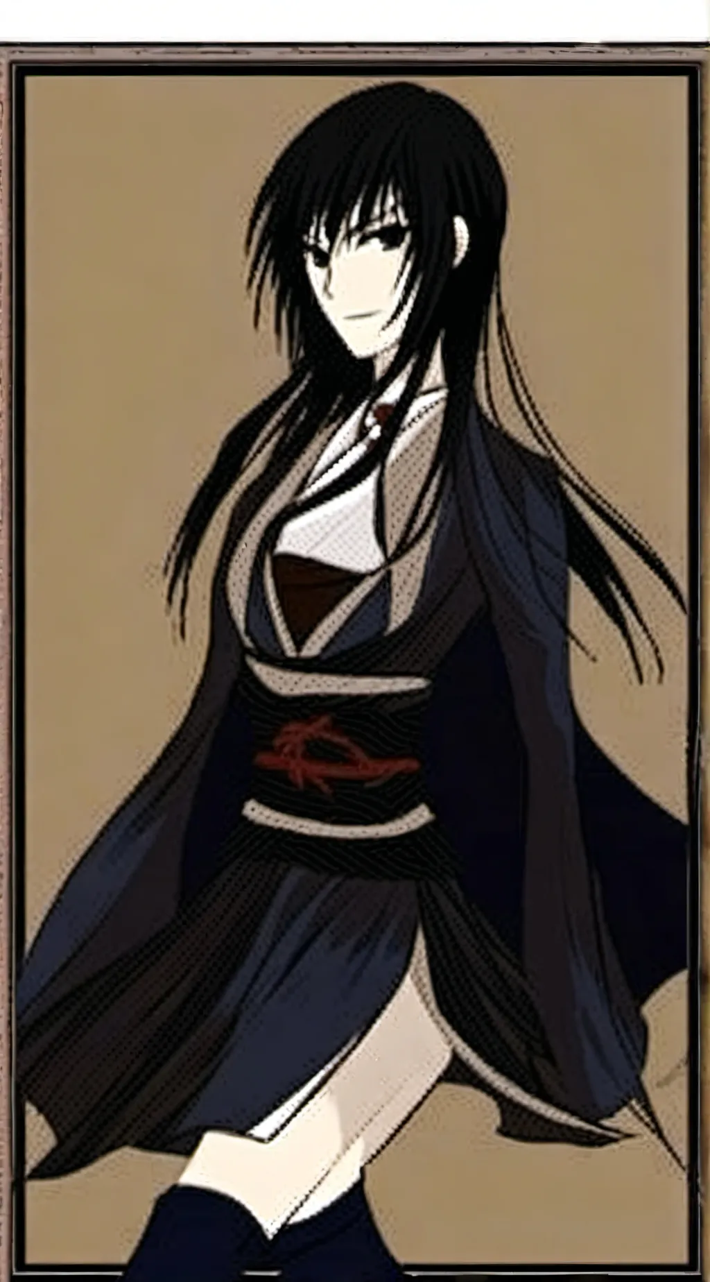 ai character: Hagoromo gitsune  background