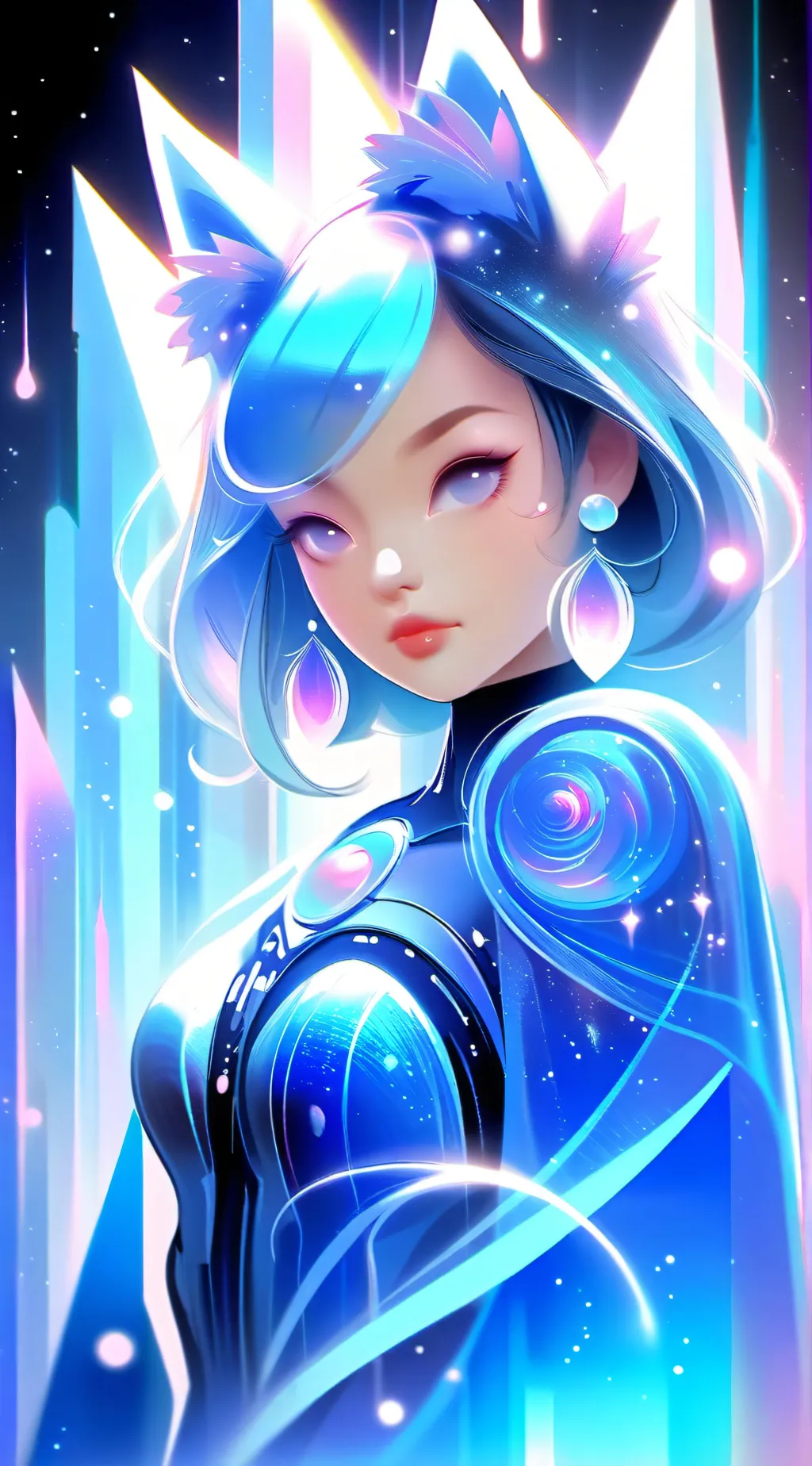 ai character: Alley background