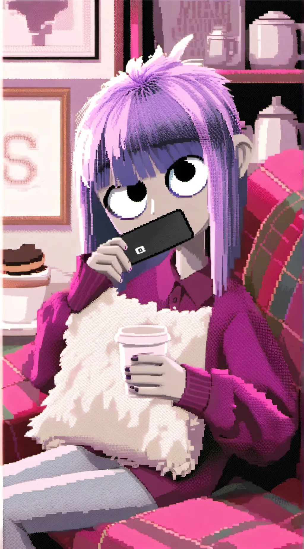 ai character: ennui x anxiety  background