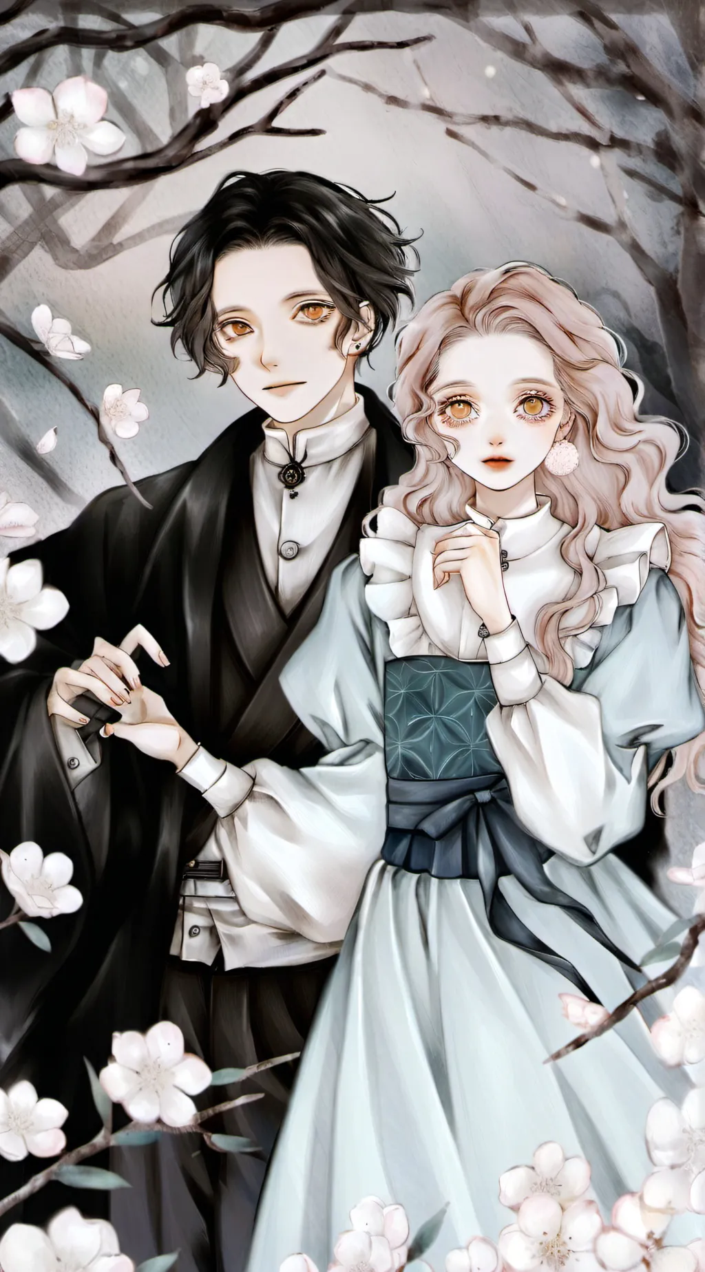 ai character: Kimetsu  concierto background