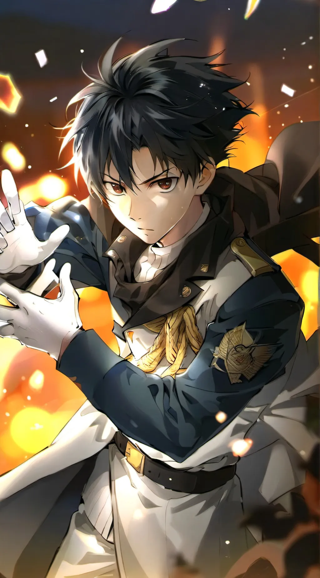 ai character: Class A military  background