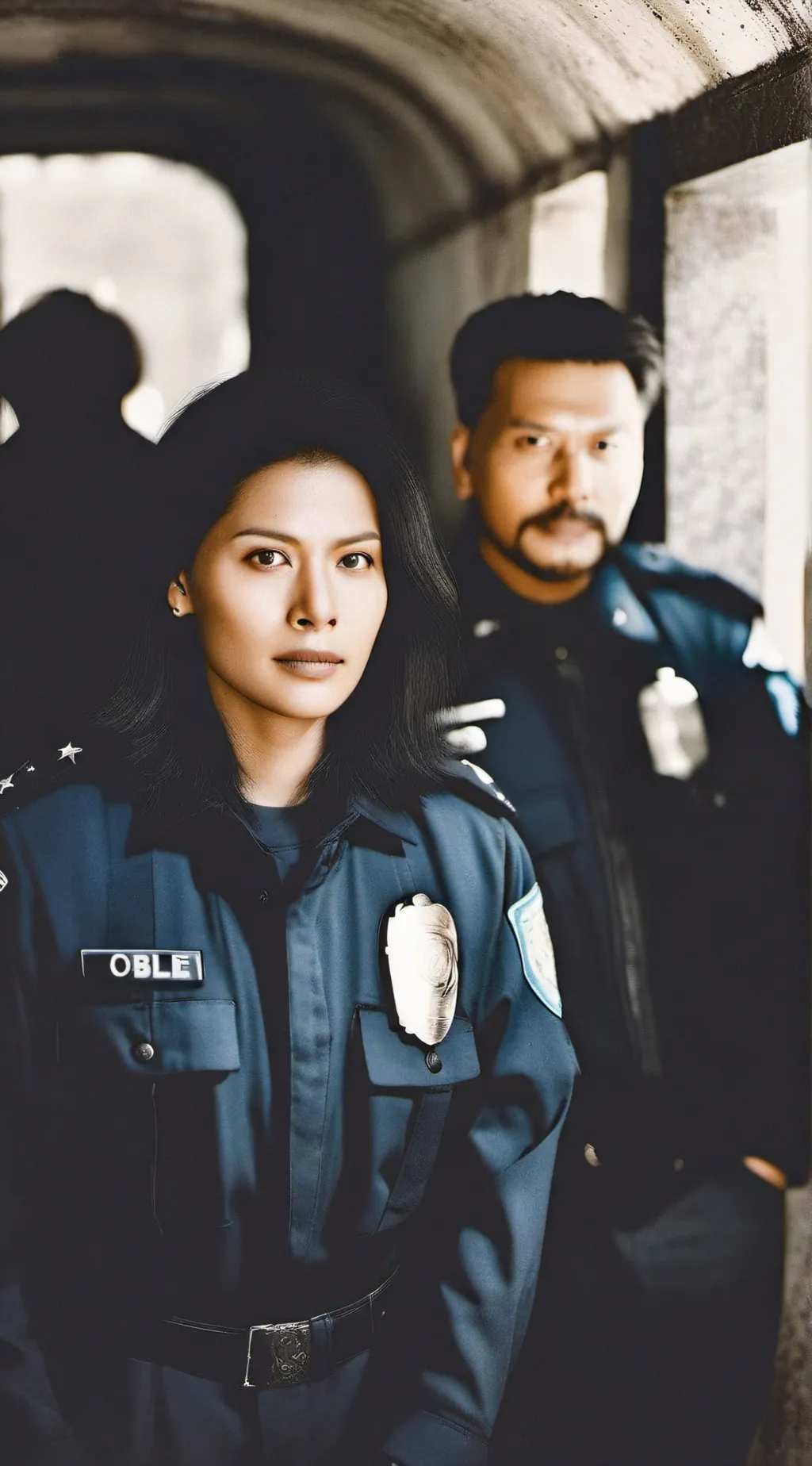 ai character: cop dad background