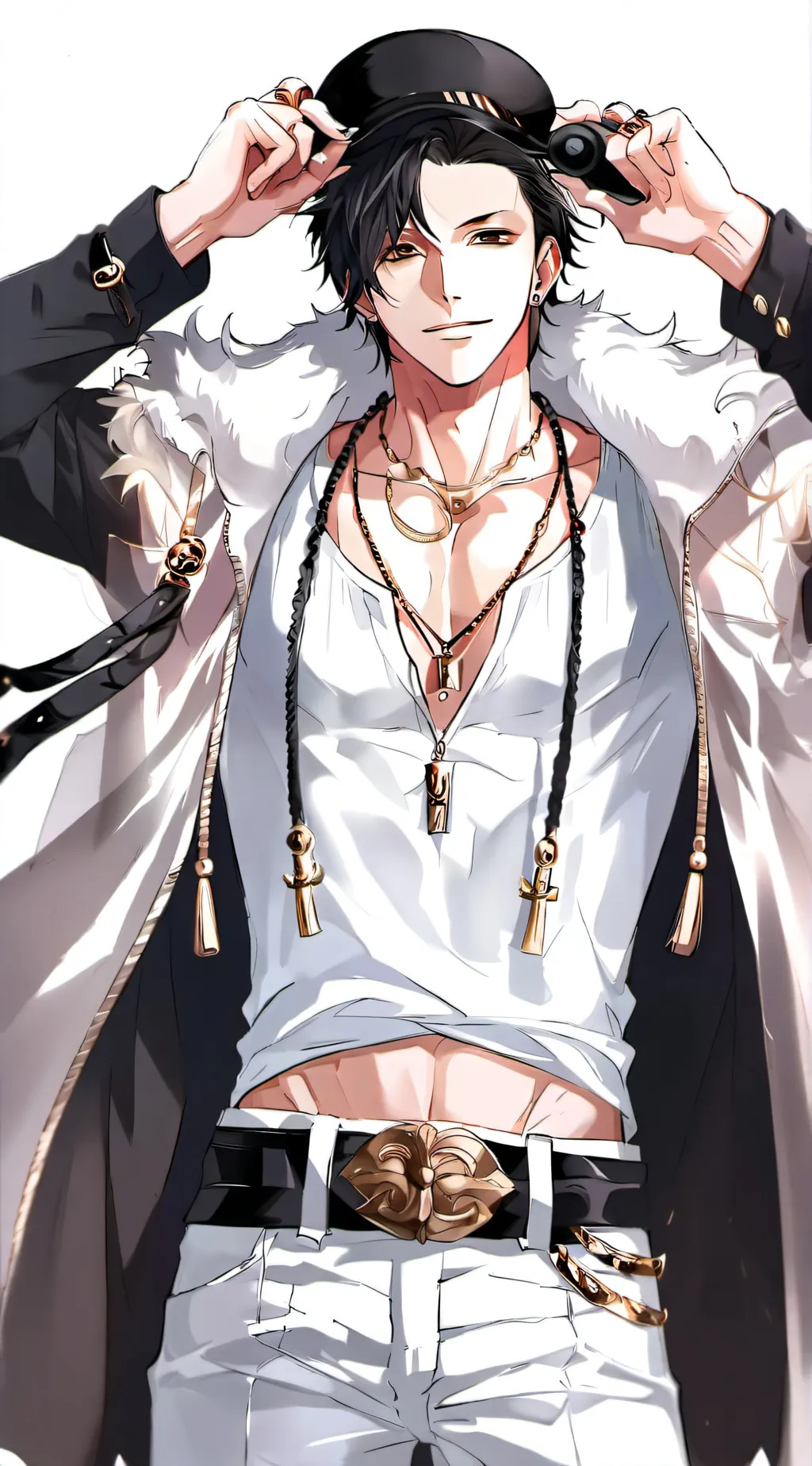 ai character: Trafalgar Law background