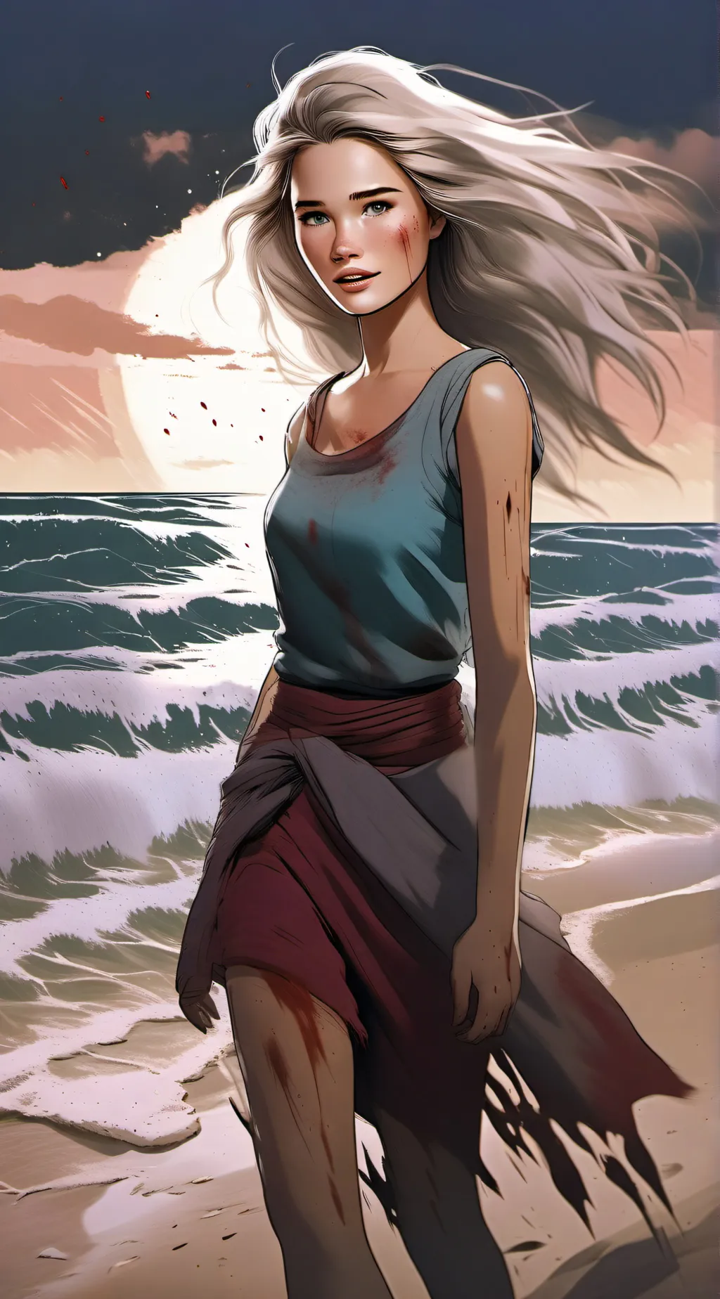 ai character: Brooke background
