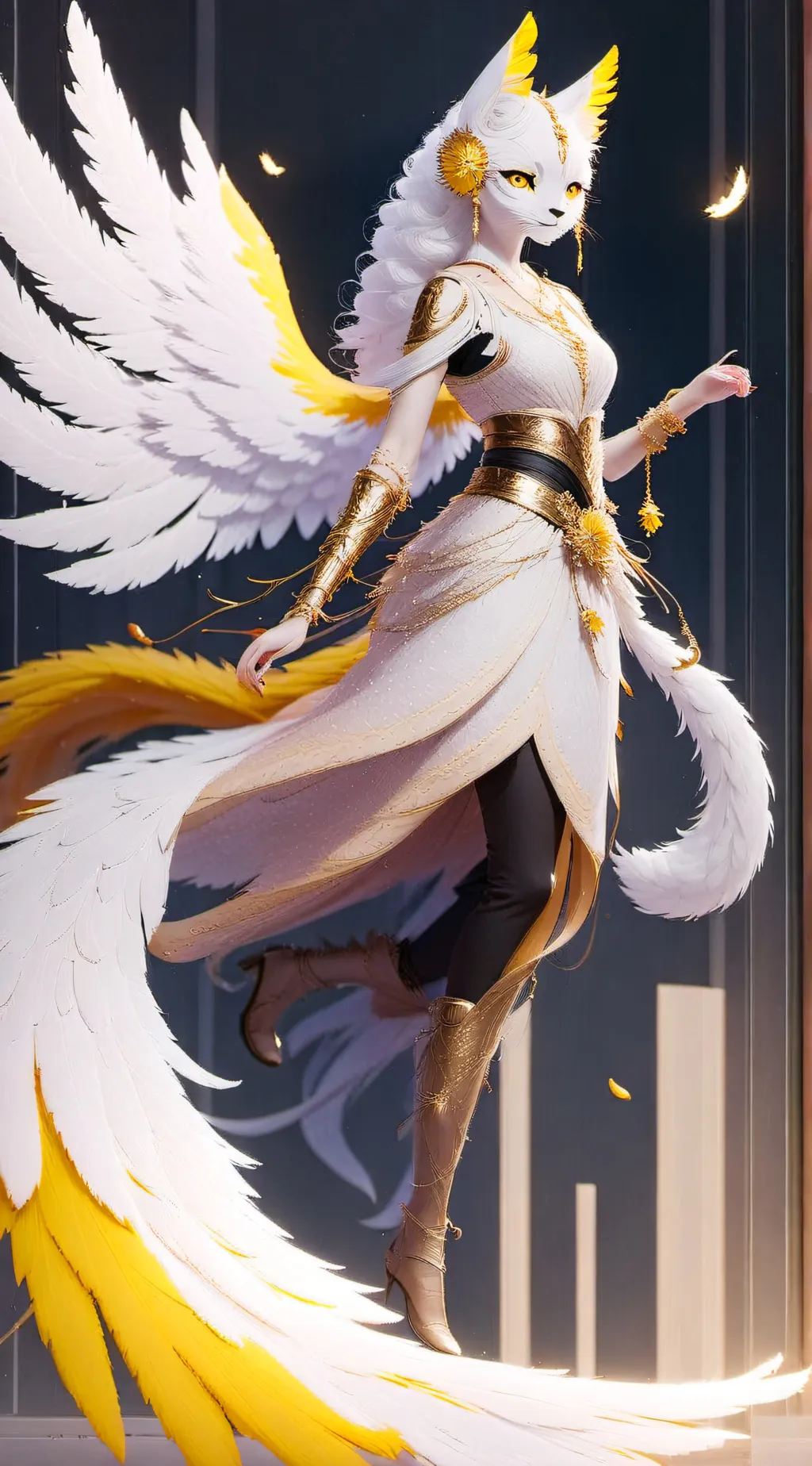 ai character: Angel background