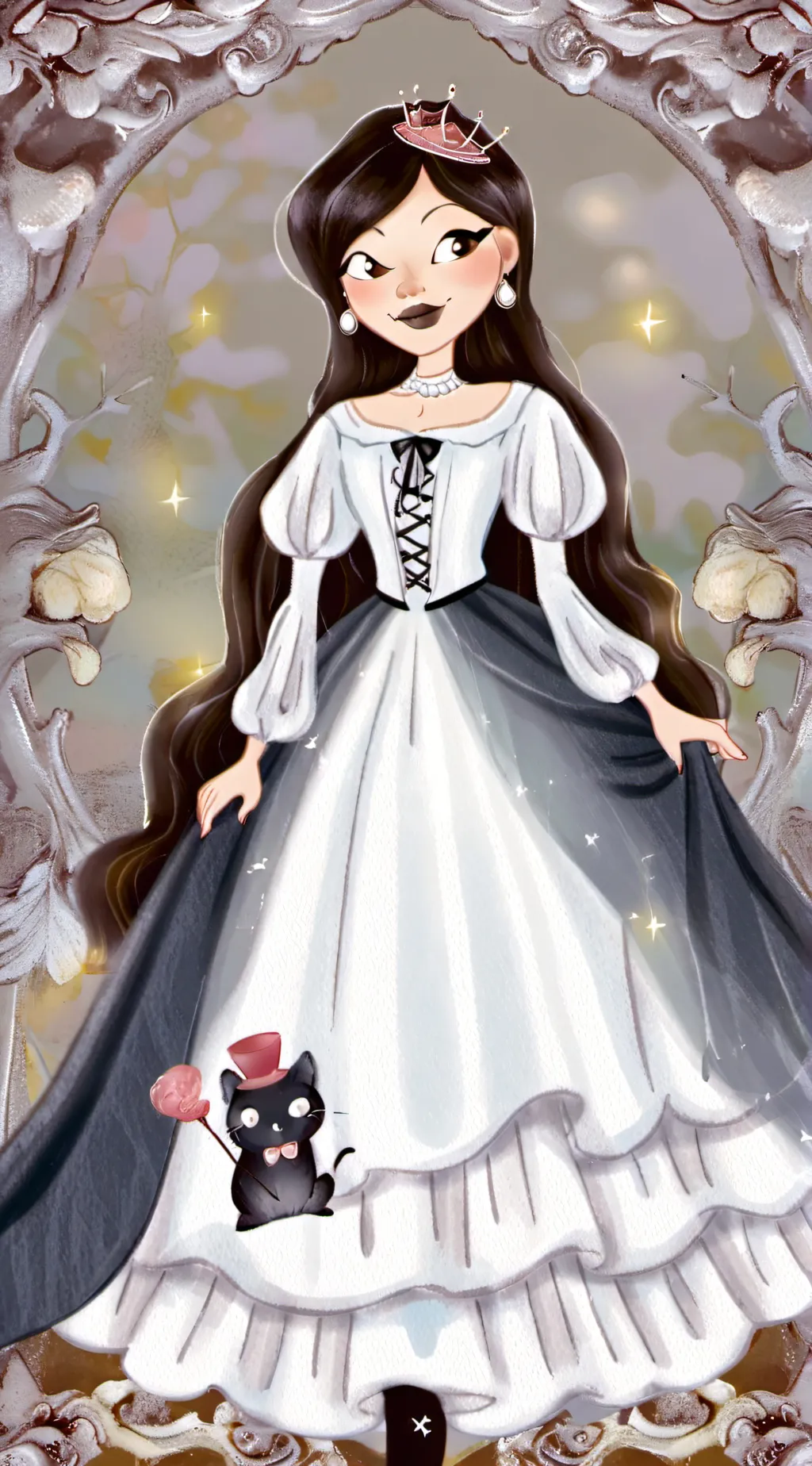 ai character: Heather  background