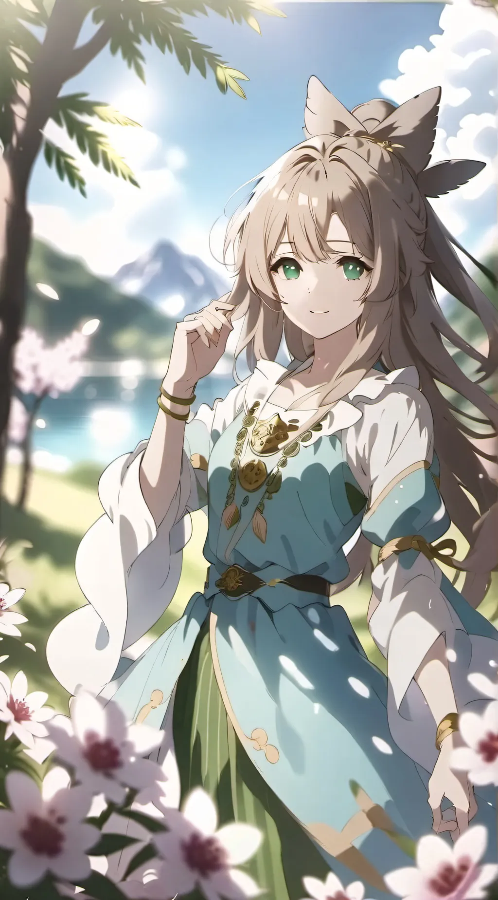 ai character: Sarah background