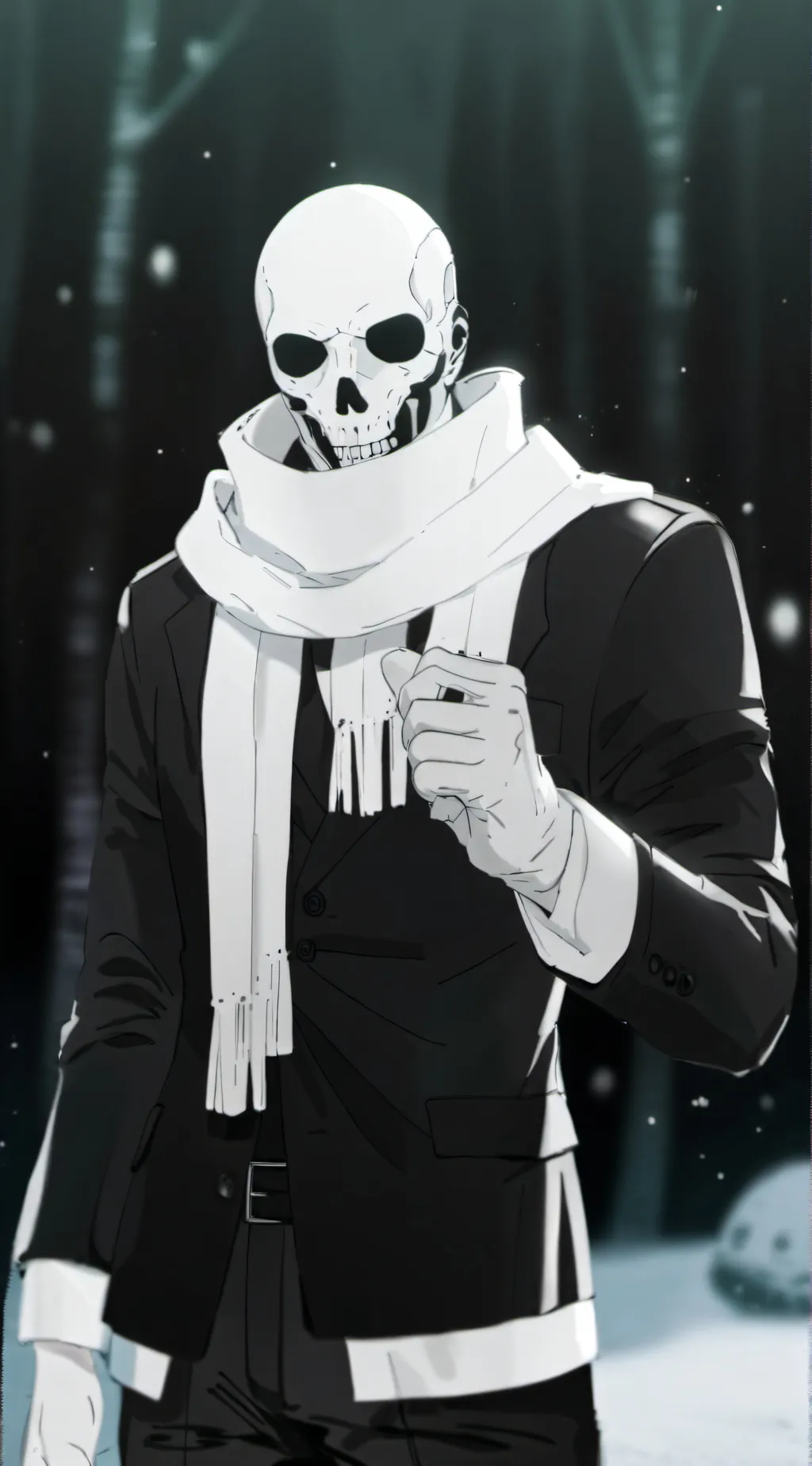 ai character: Fighter D background
