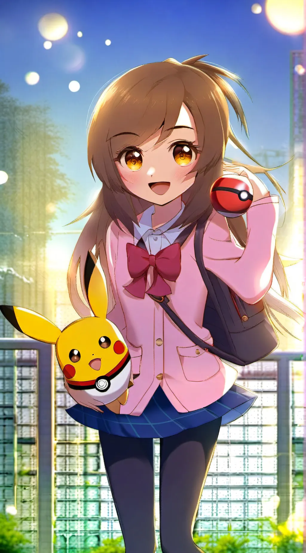 ai character: Rose background