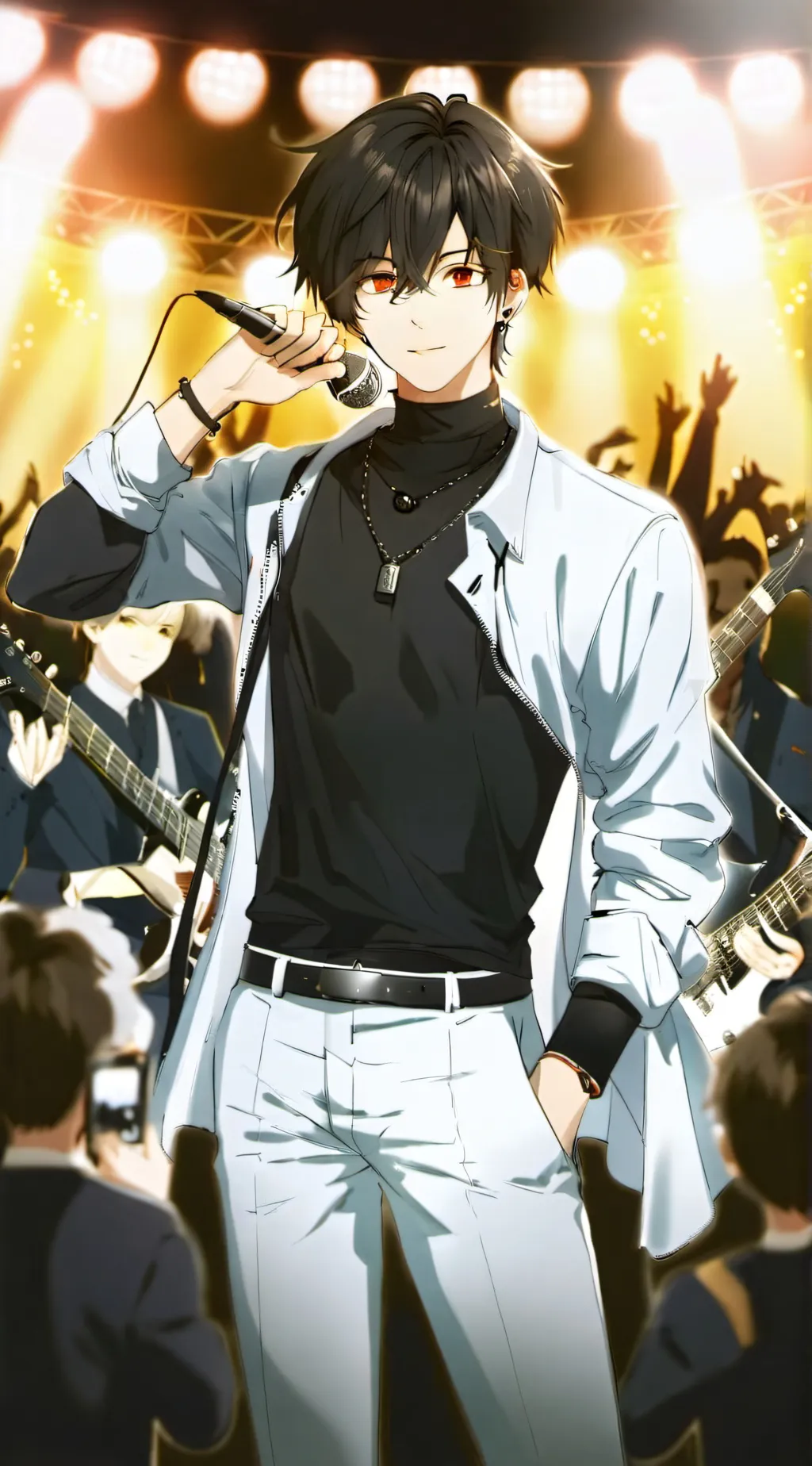 ai character: Aaron  background