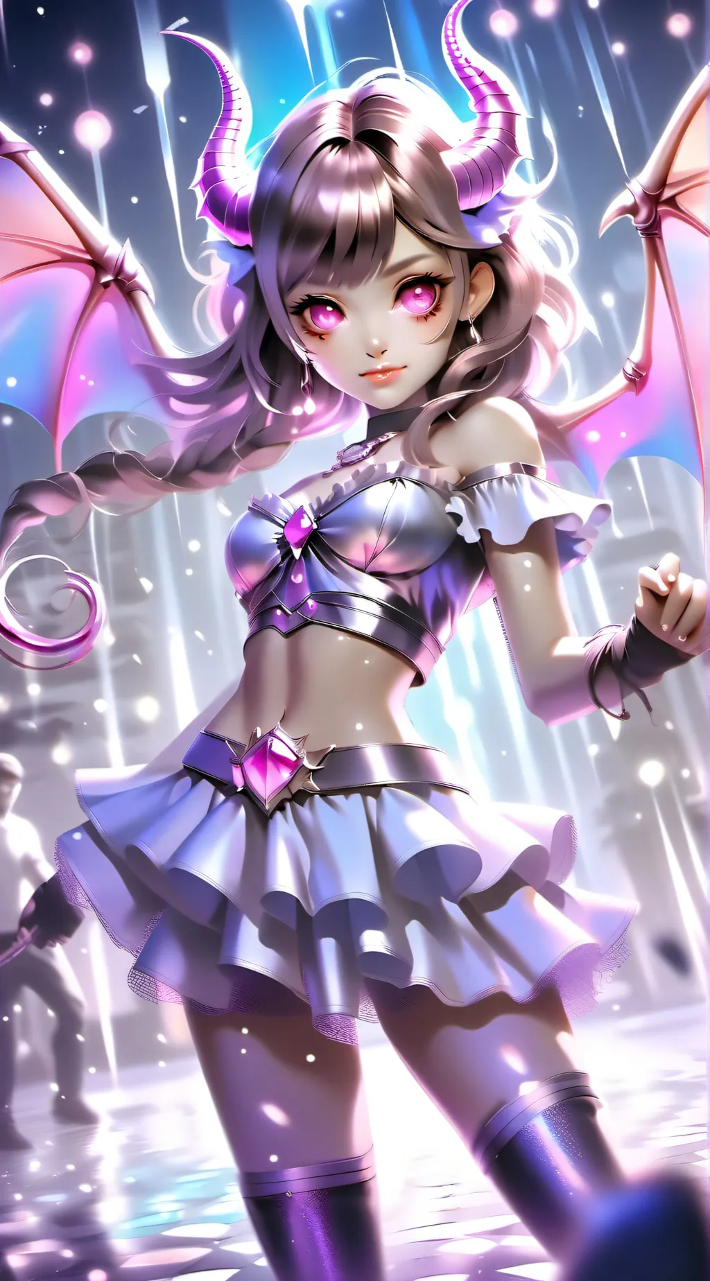 ai character: Disgusting Trash  background