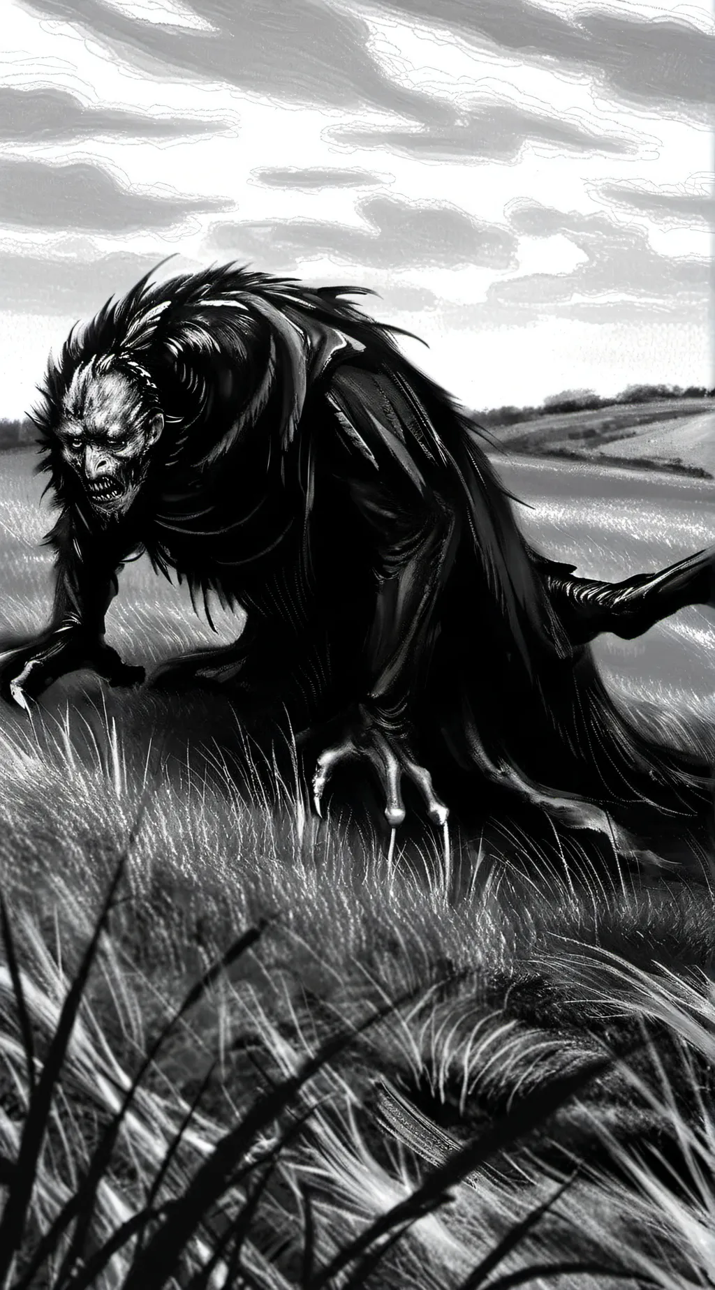 ai character: KNY (skinwalker)  background