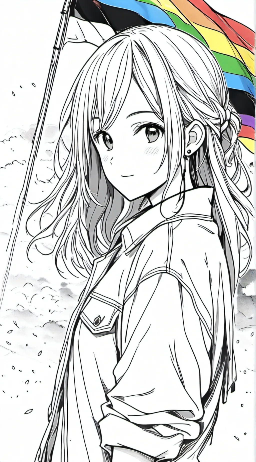 ai character: test background