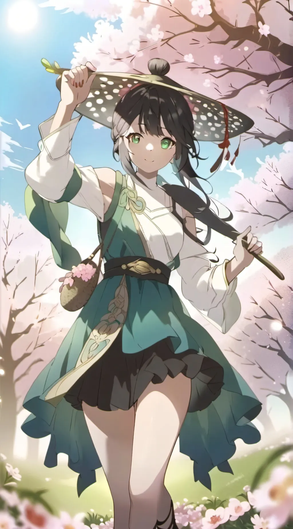 ai character: lea background