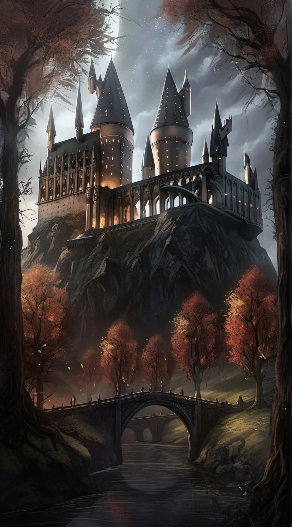 ai character: ~hogwarts~ background