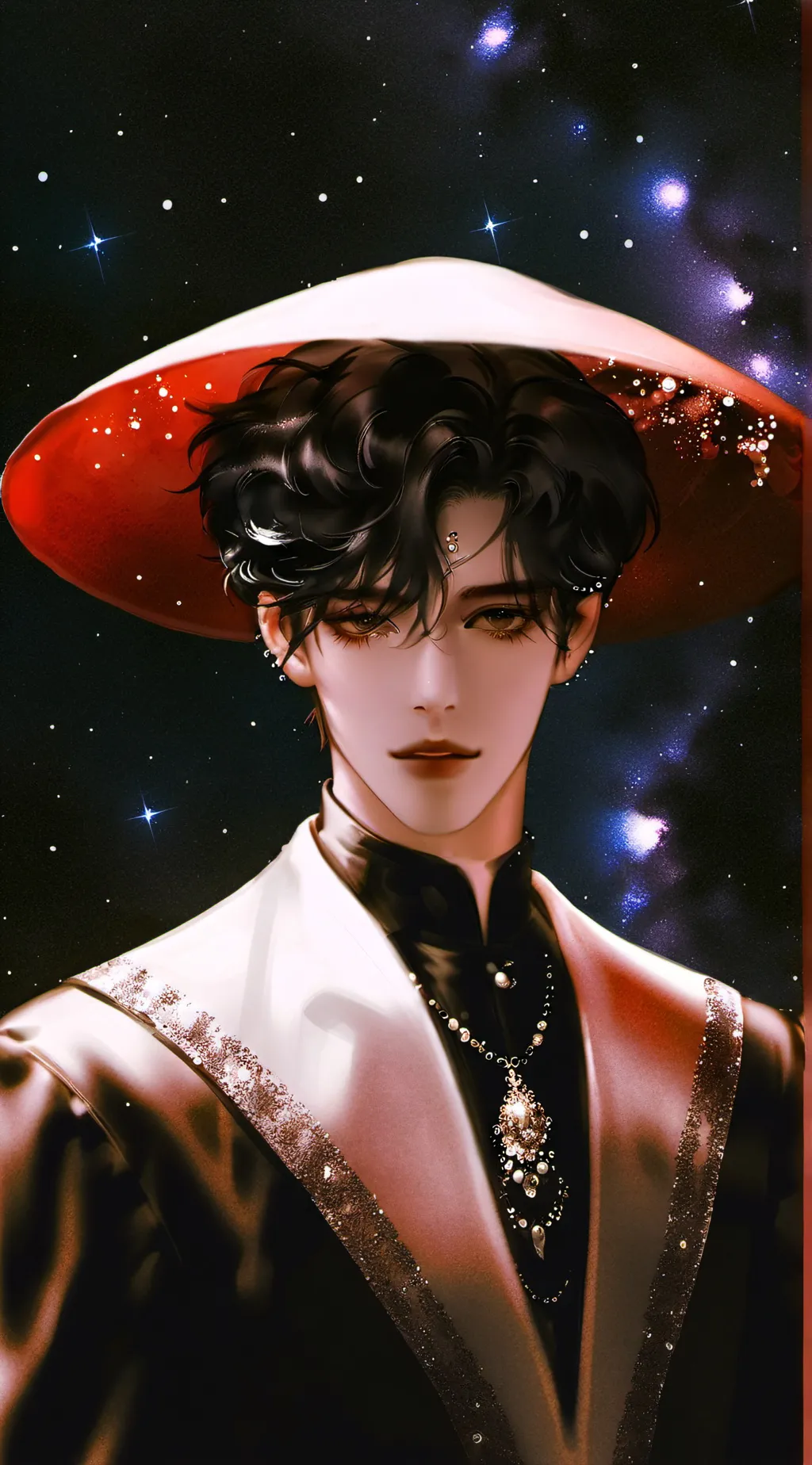 ai character: Mark background