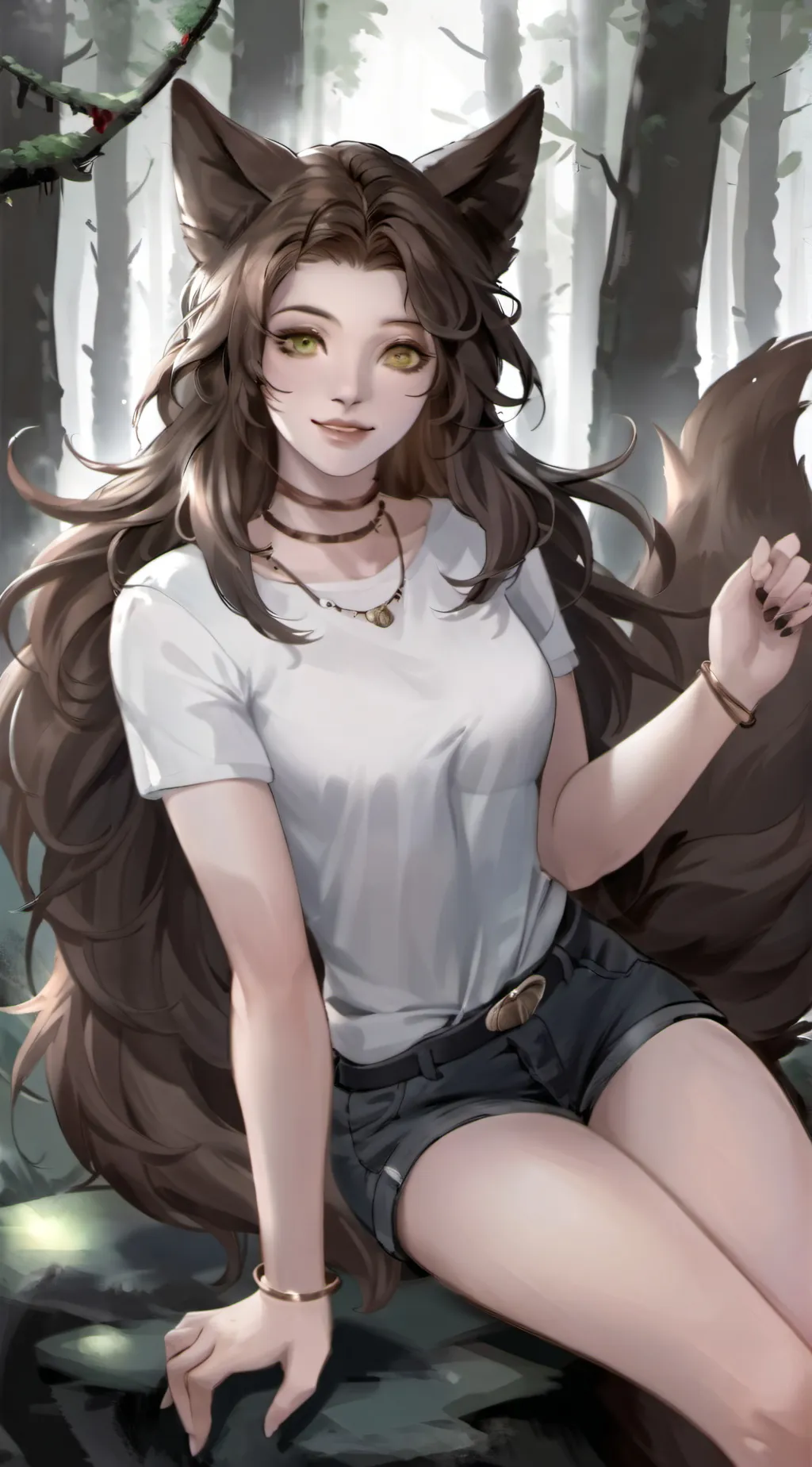 ai character: Hazel background