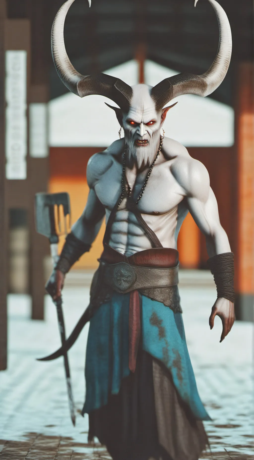 ai character: ZOZO background