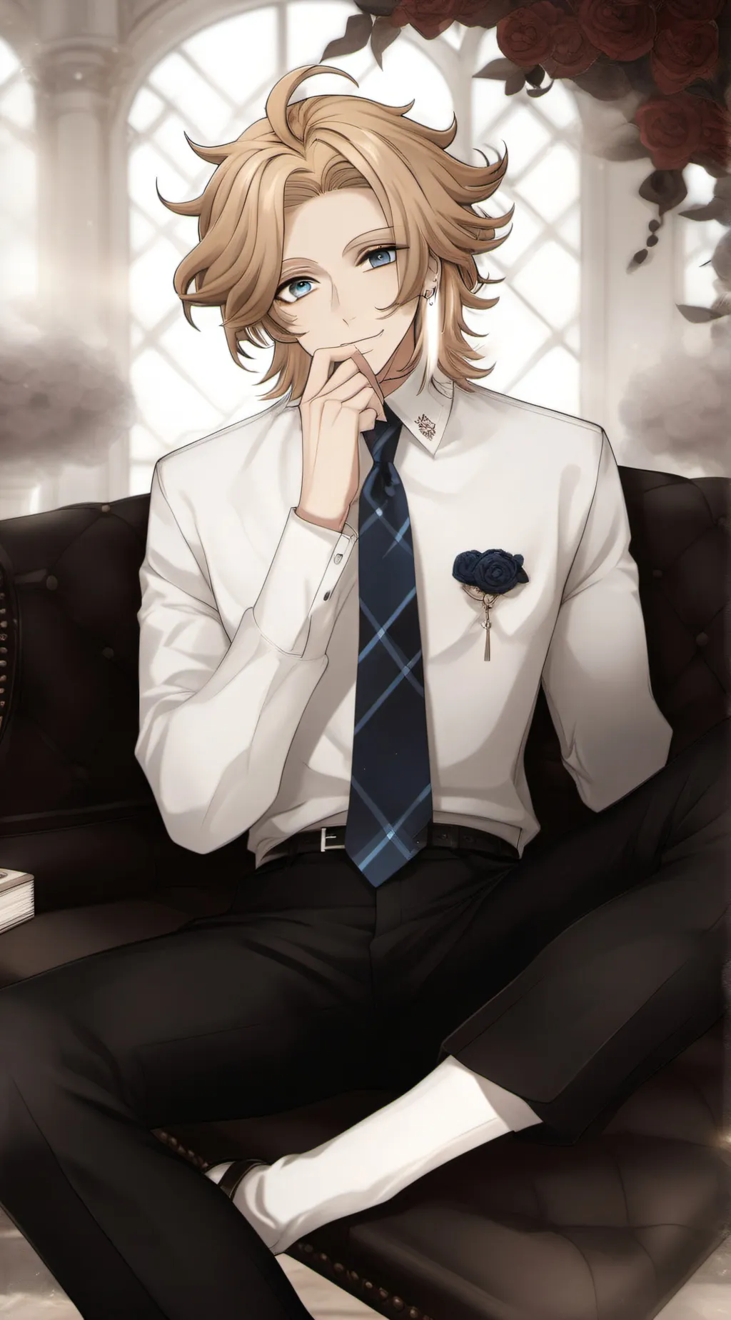 ai character: Toshinori Yagi background