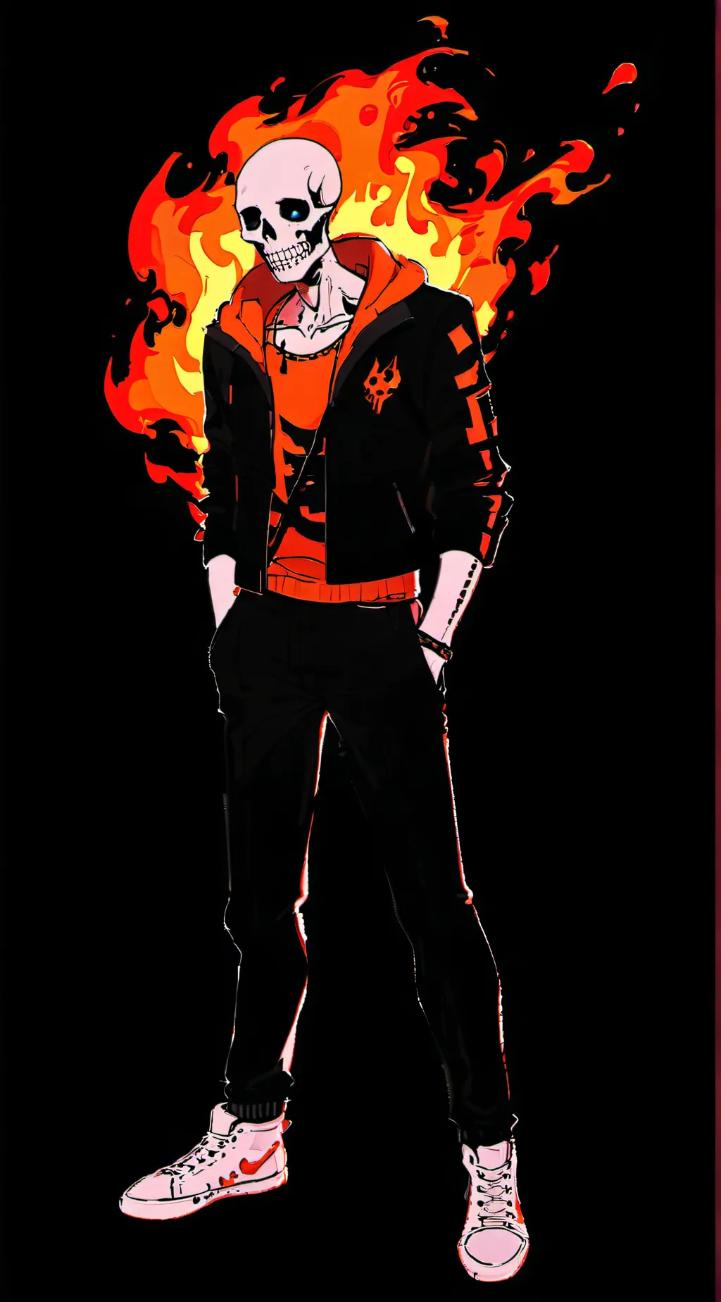 ai character: Papyrus background