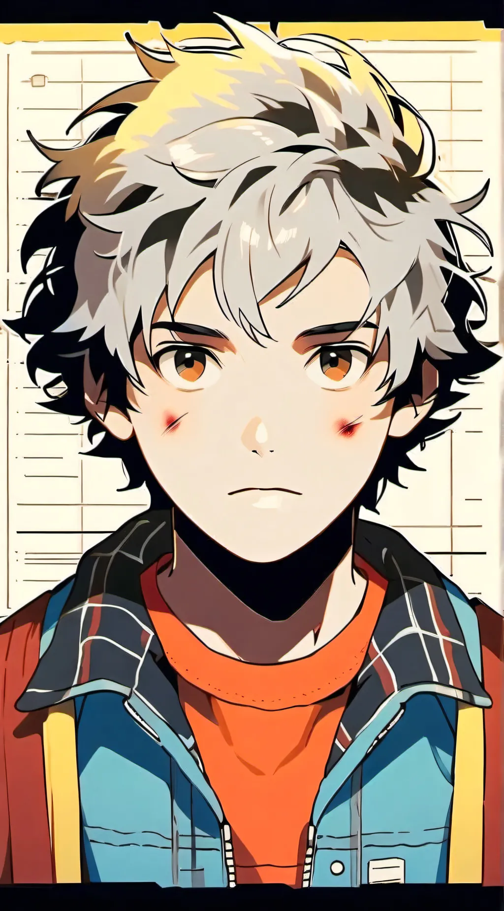 ai character: Stanger things  background