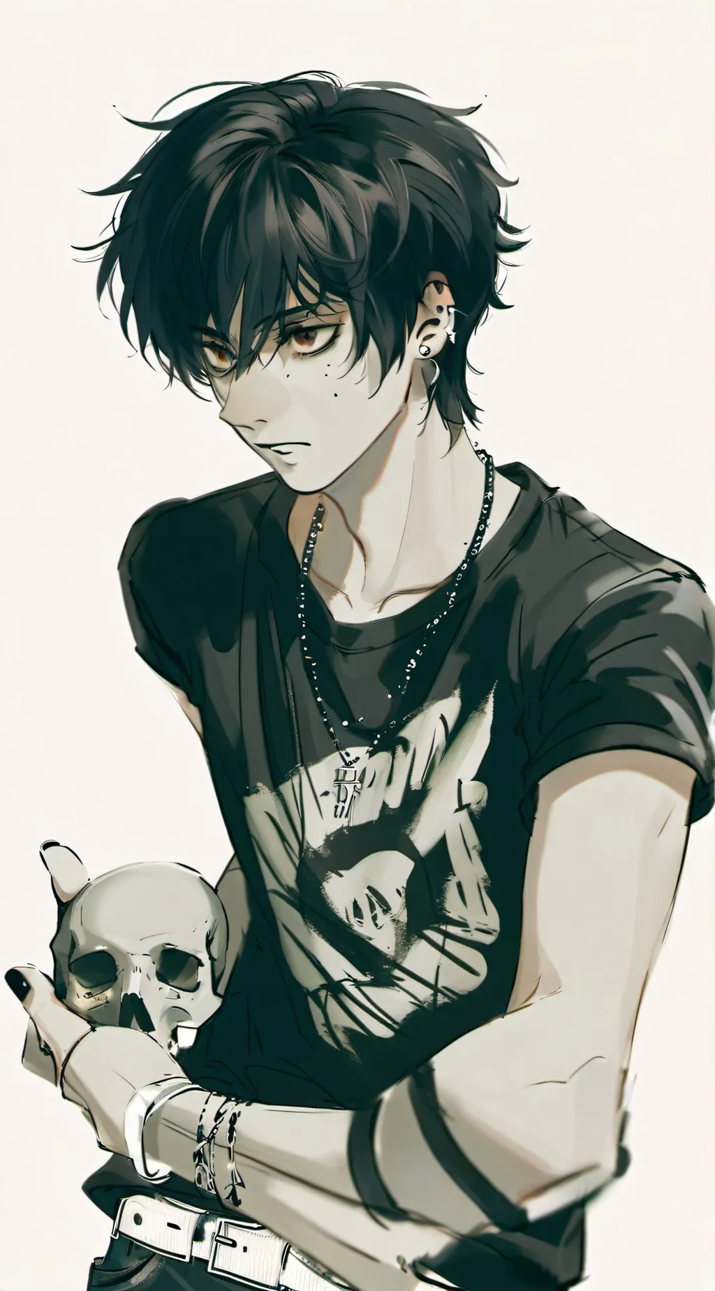 ai character: Nico Di Angelo background