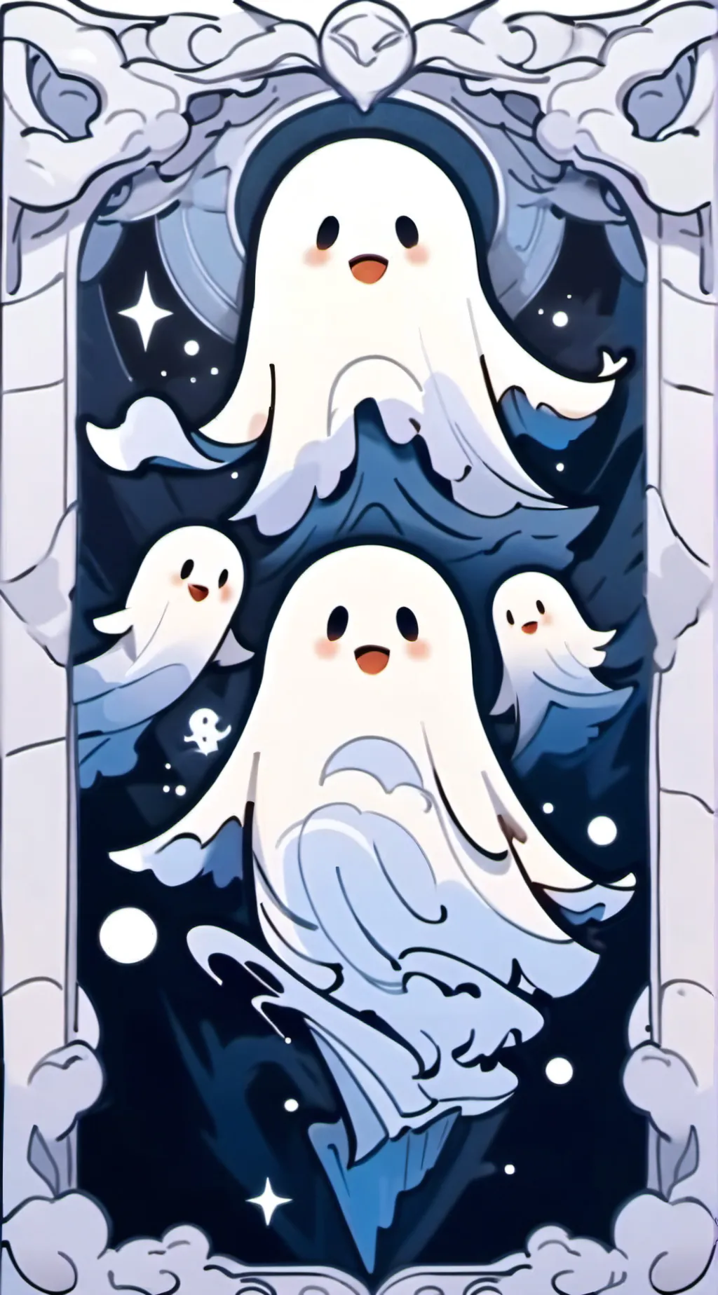 ai character: Ghosts US background