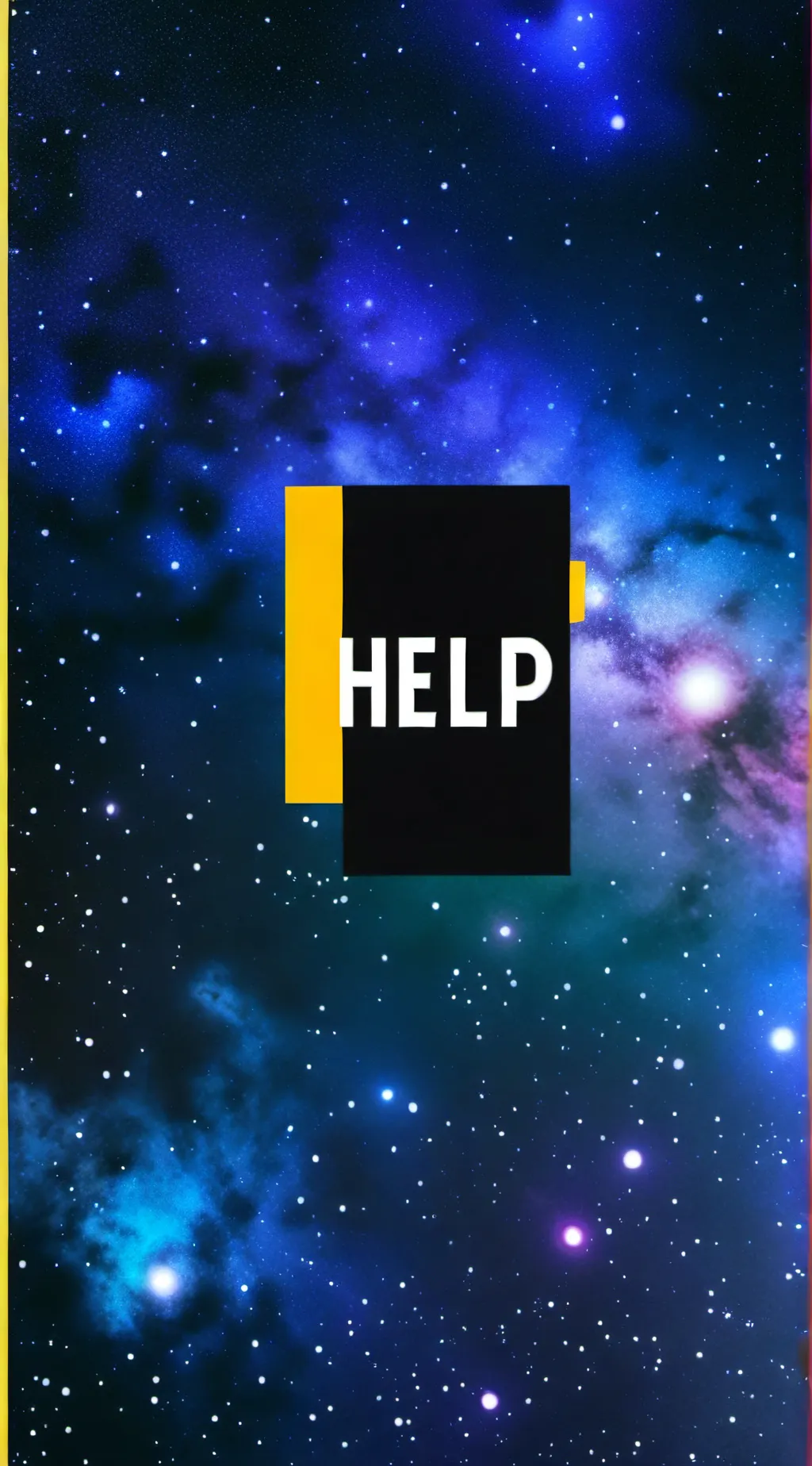 ai character: H̶E̶L̶P̶ background