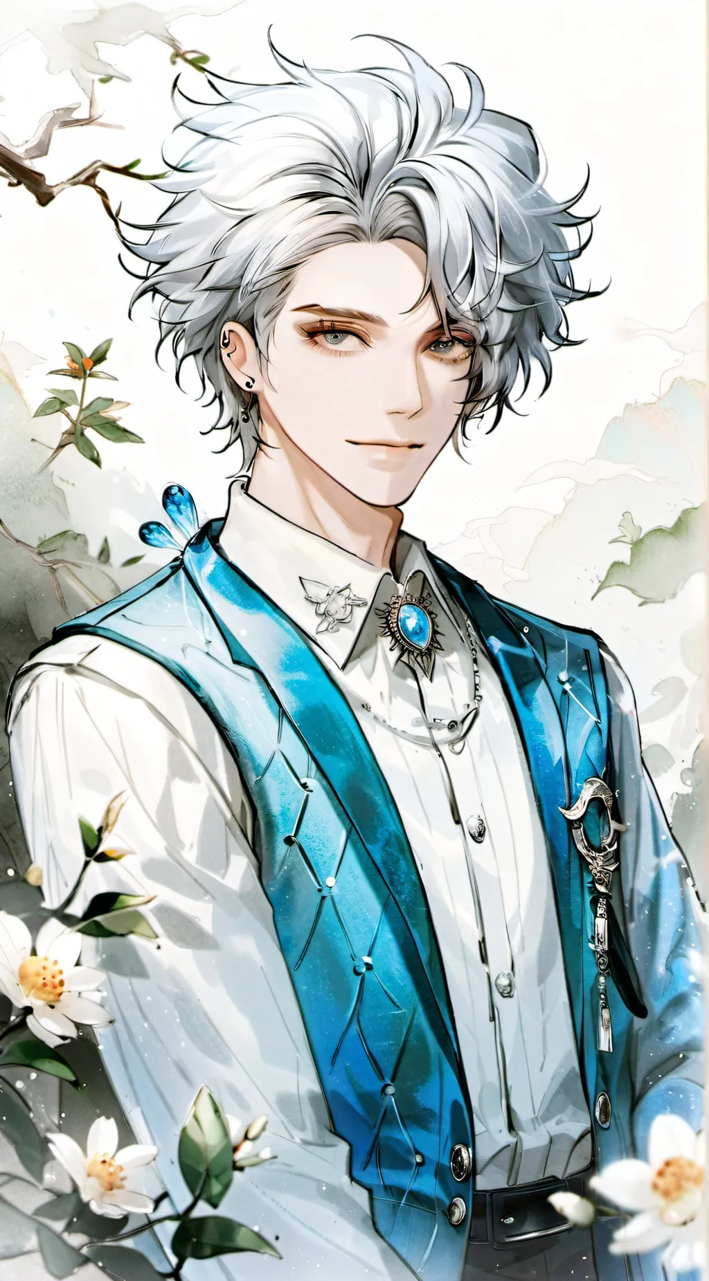 ai character: David  background