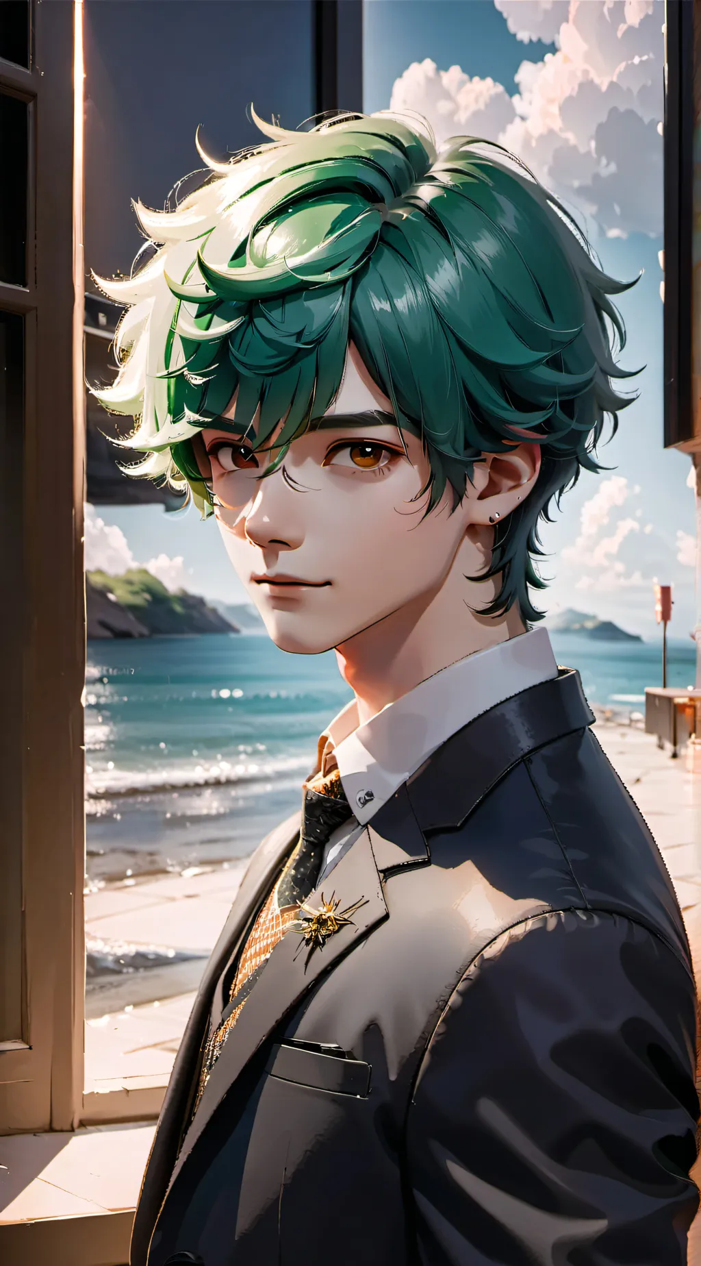 ai character: 💸royal class 1a👑 background