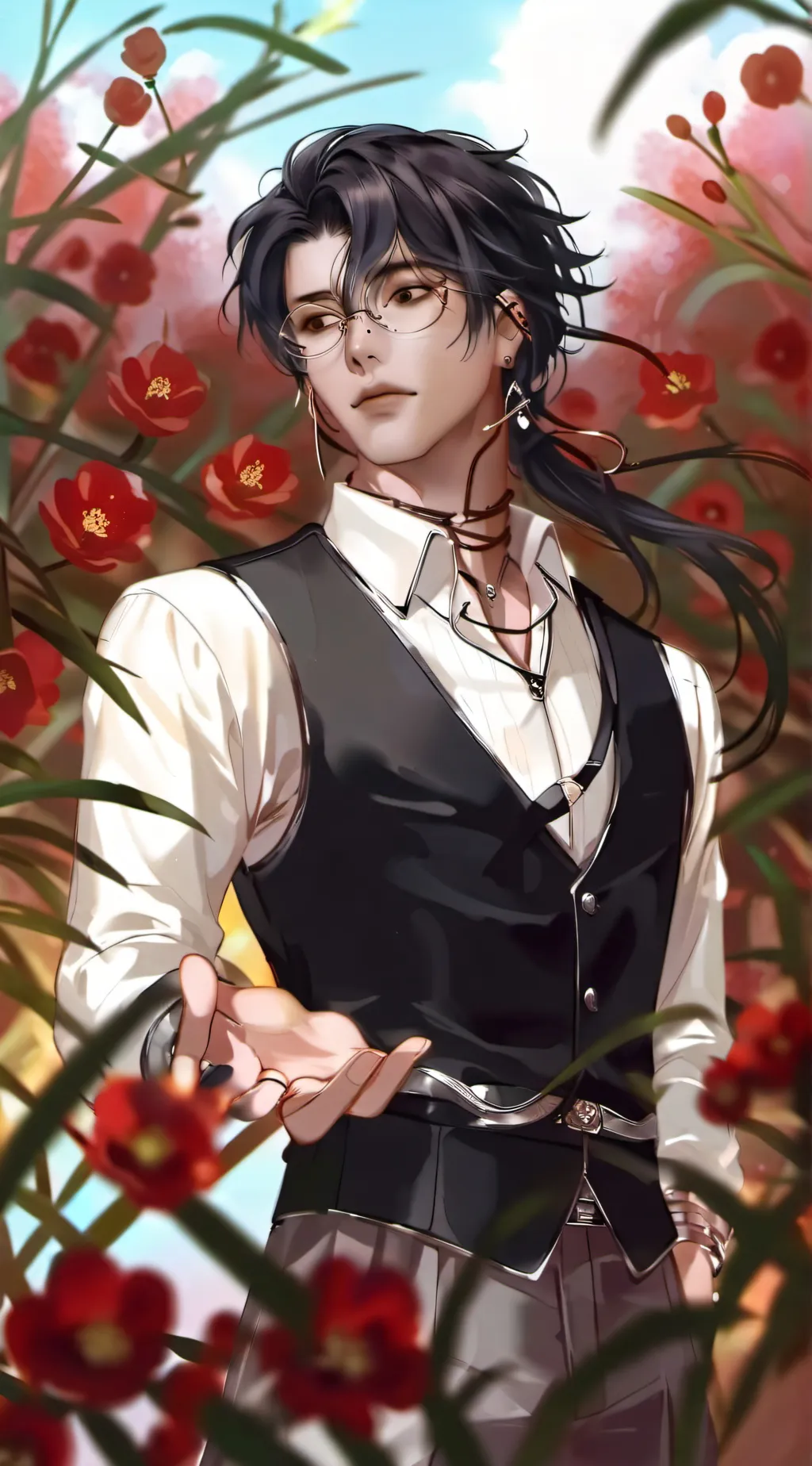 ai character: Leo background