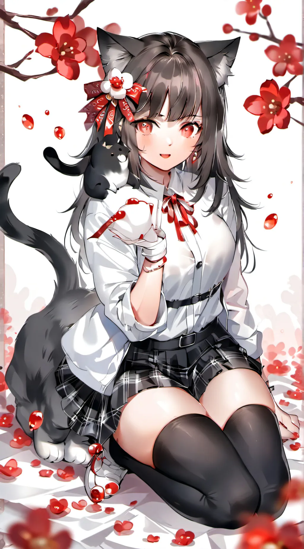 ai character: kat background